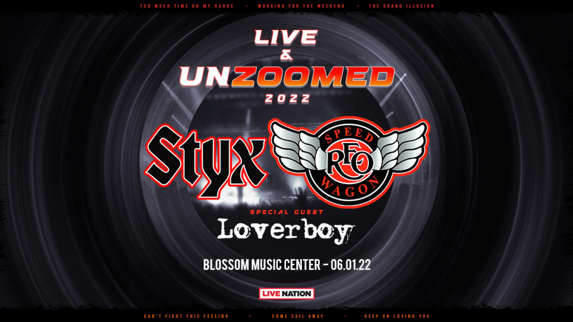 1920x1080 REO Speedwagon & Styx with special guest Loverboy