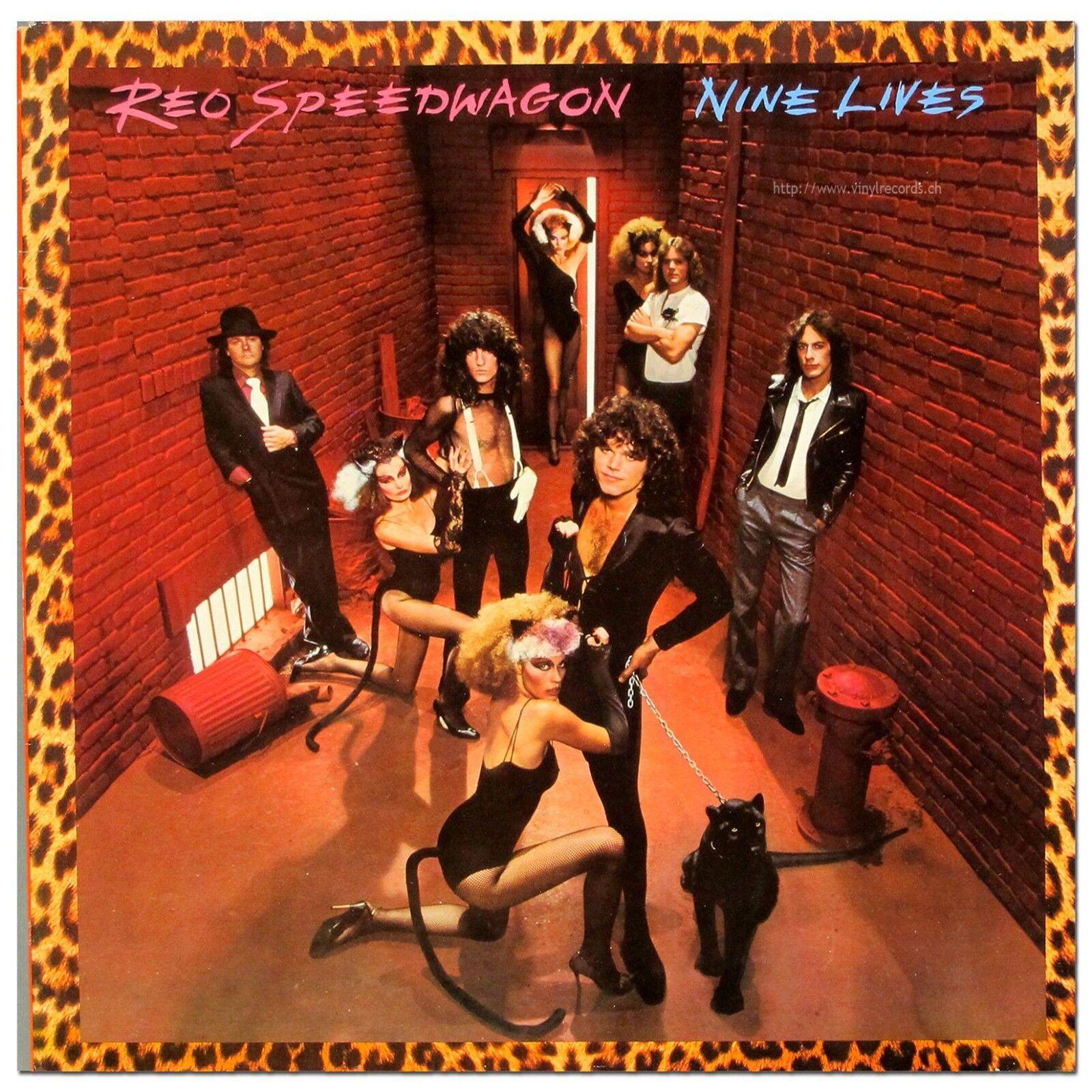 1600x1600 REO Speedwagon Nine Lives 1979 Album Cover Canvas Wall Art Poster Print Cd 70s