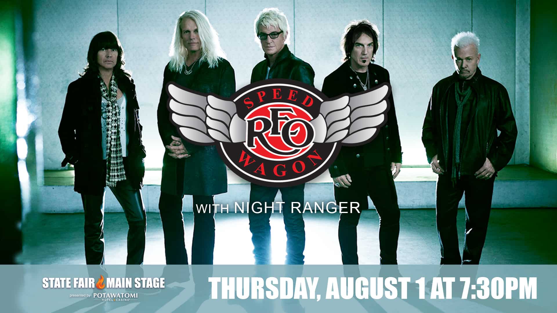 1920x1080 REO Speedwagon. WI State Fair.7 WAPL. Wisconsin's Classic Rock