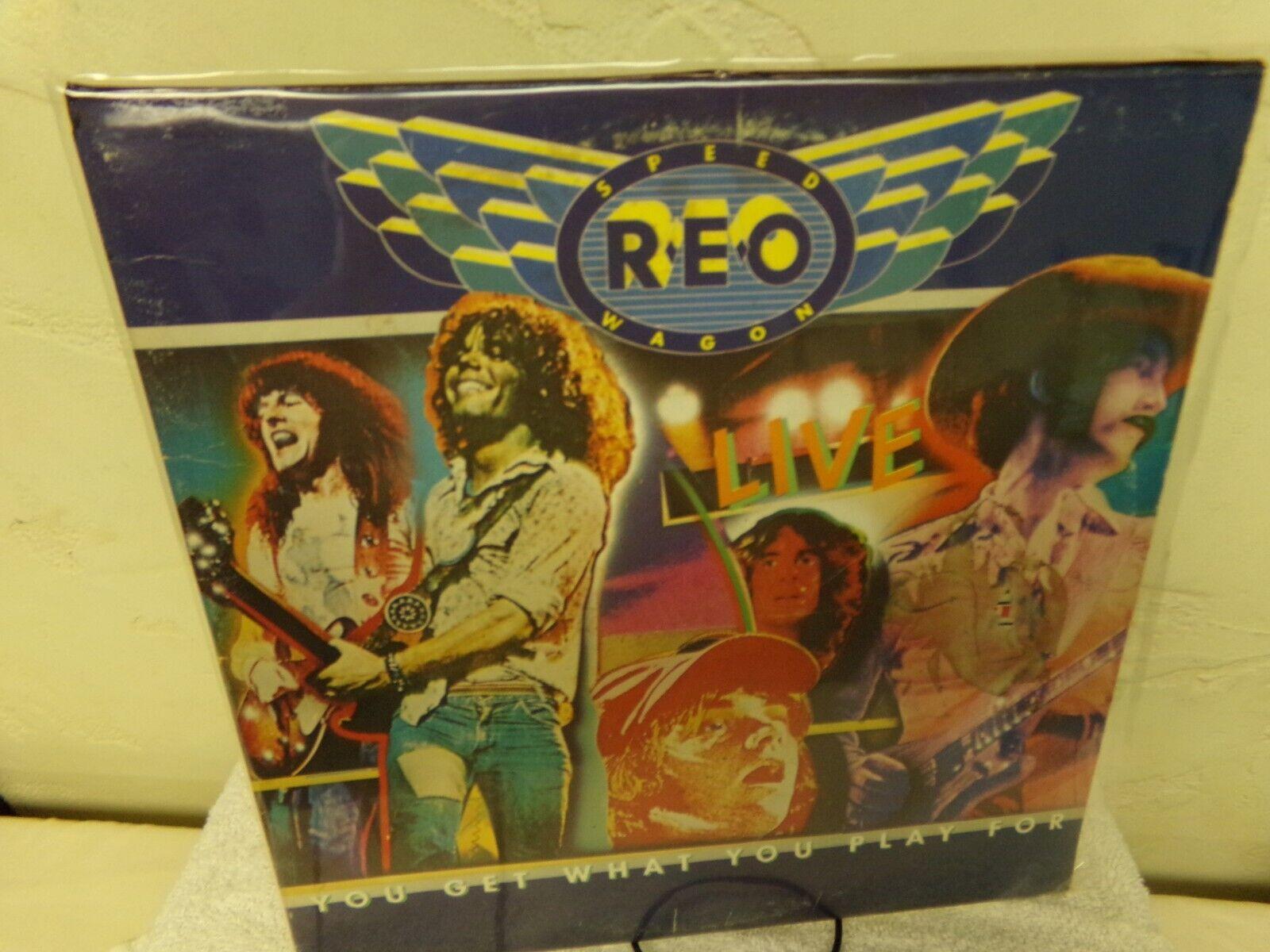 1600x1200 REO SPEEDWAGON / LIVE / NICE VG+ CONDITION COPY