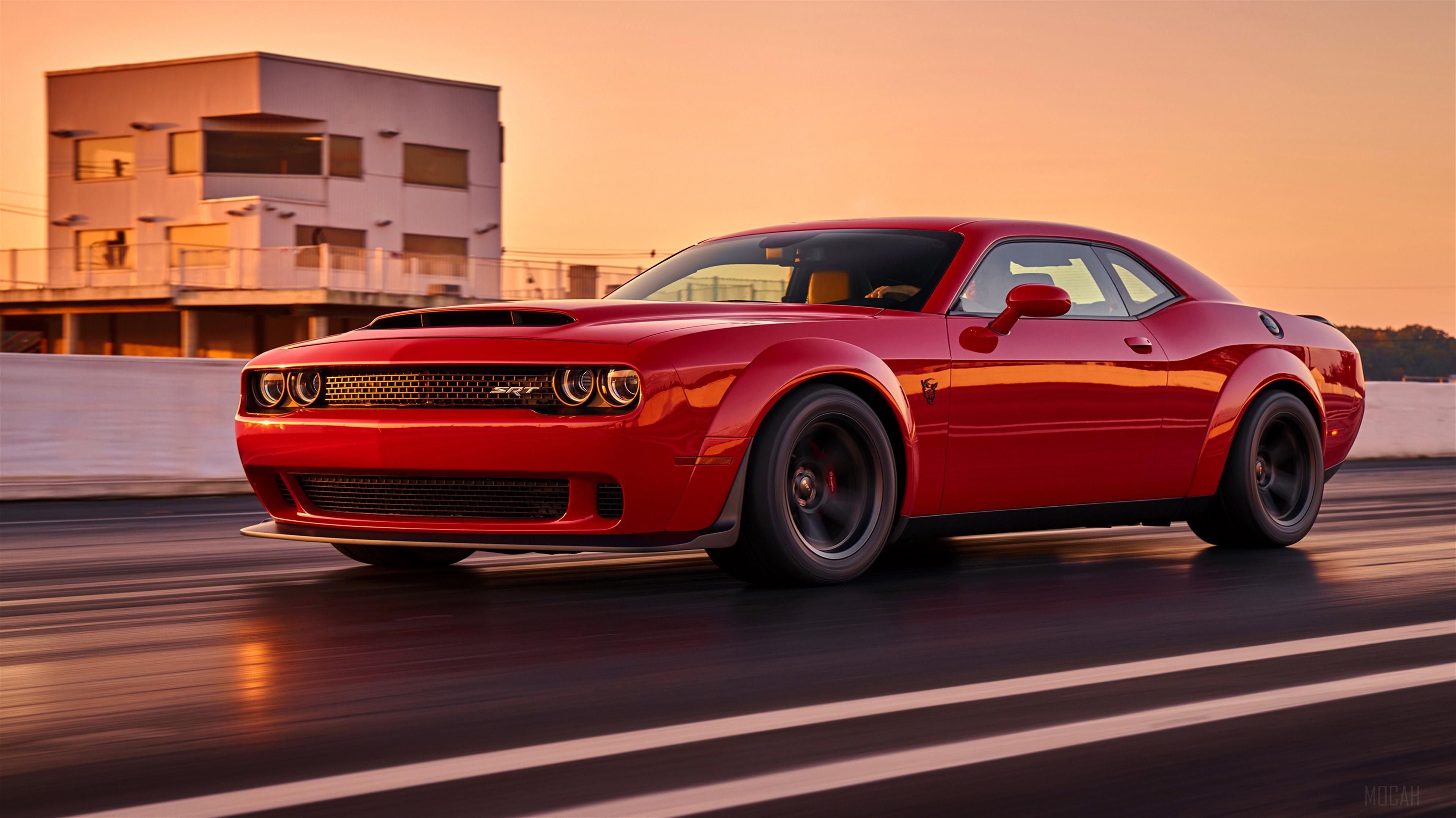 3840x2160 Dodge Challenger SRT Demon 2018 HD 4k Gallery HD Wallpaper