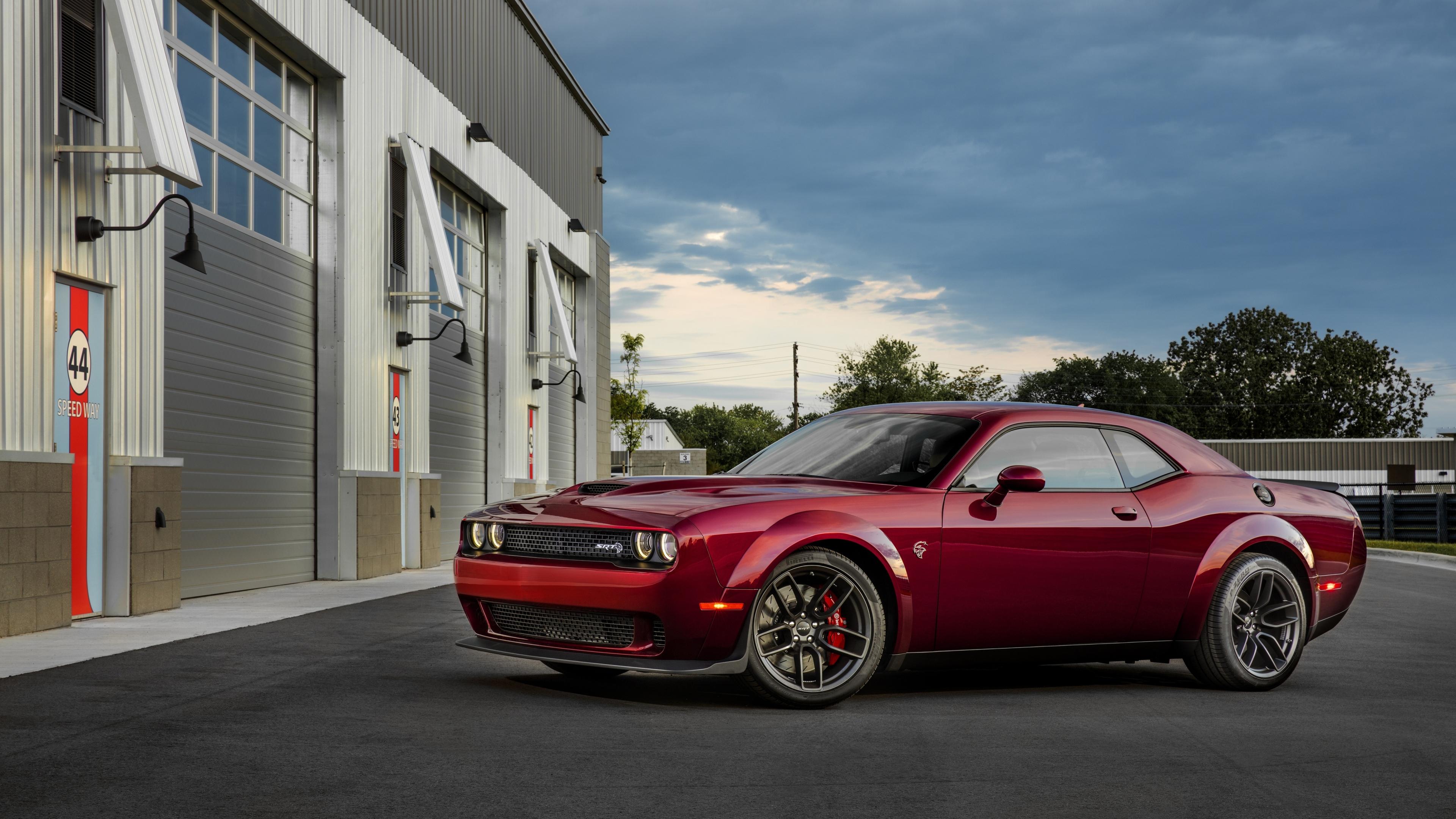 3840x2160 Download Wallpaper 3840x2160 Dodge Challenger Demon Srt, Blood Red, Muscle Car 4k Wallpaper, Uhd Wallpaper, 16:9 Widescreen 3840x2160 HD Background, 19533