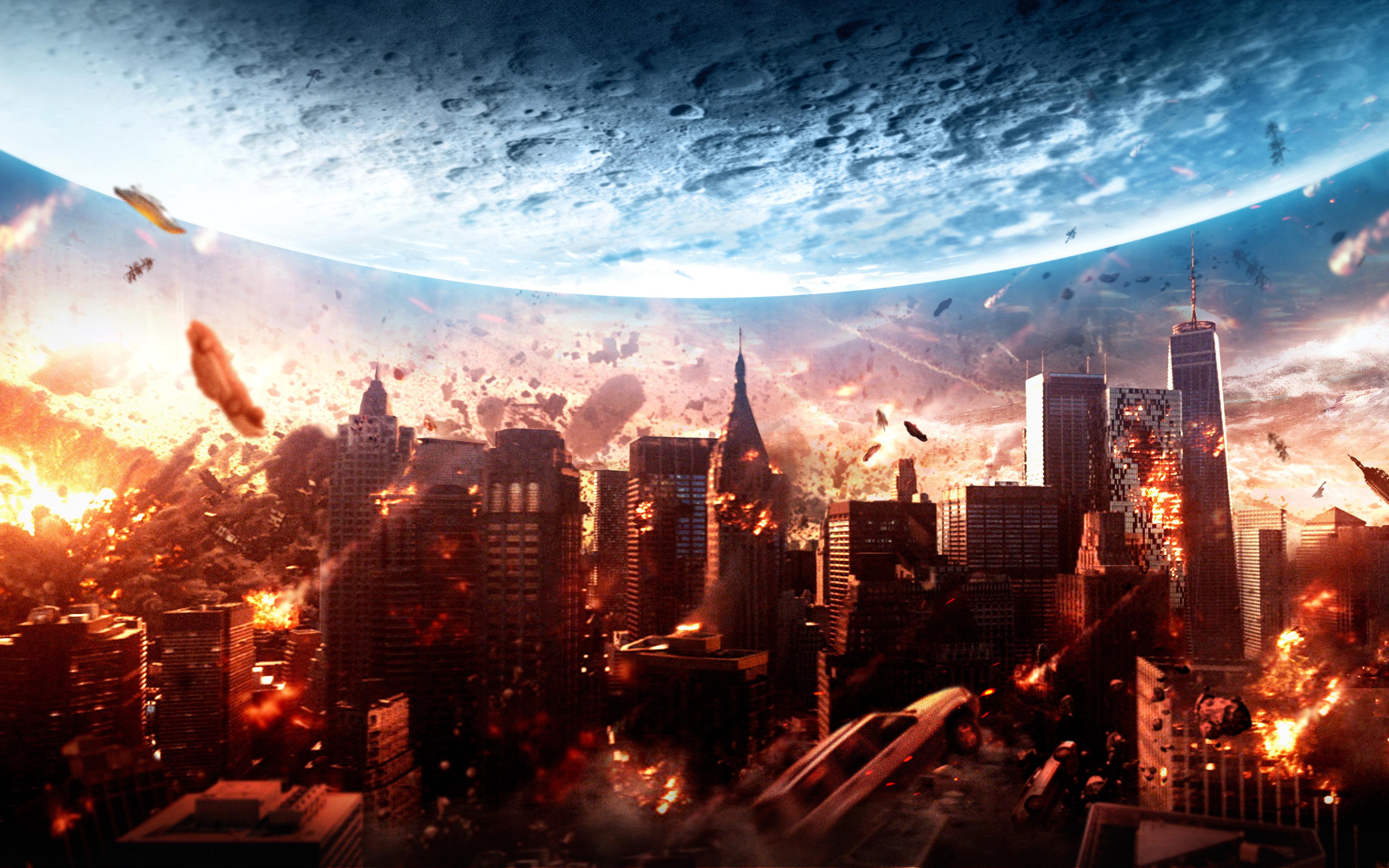 3840x2400 Moonfall HD Wallpaper and Background