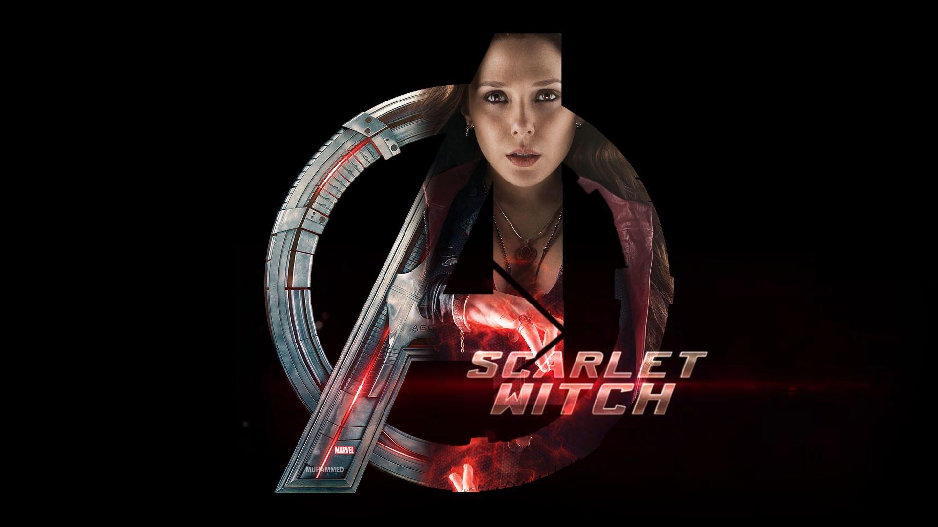 1920x1080 Scarlet Witch Marvel HD Wallpaper