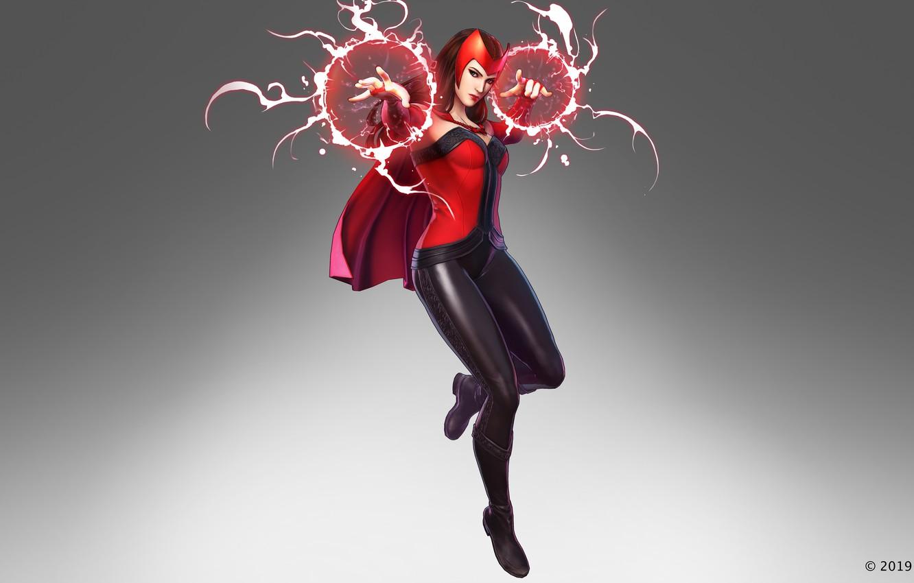 1332x850 Wallpaper X Men, Scarlet Witch, Wanda Maximoff, The Black Order, Marvel Ultimate Alliance For Desktop, Section игры