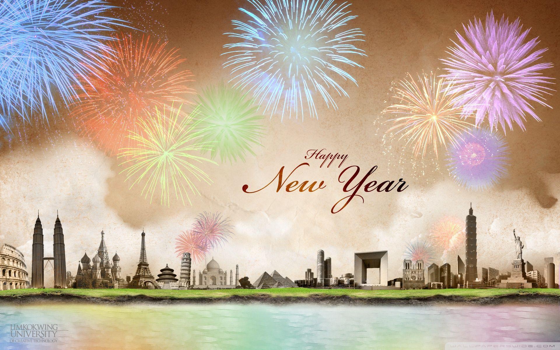 New Year Wallpapers Top Free New Year Backgrounds Wallpaperaccess