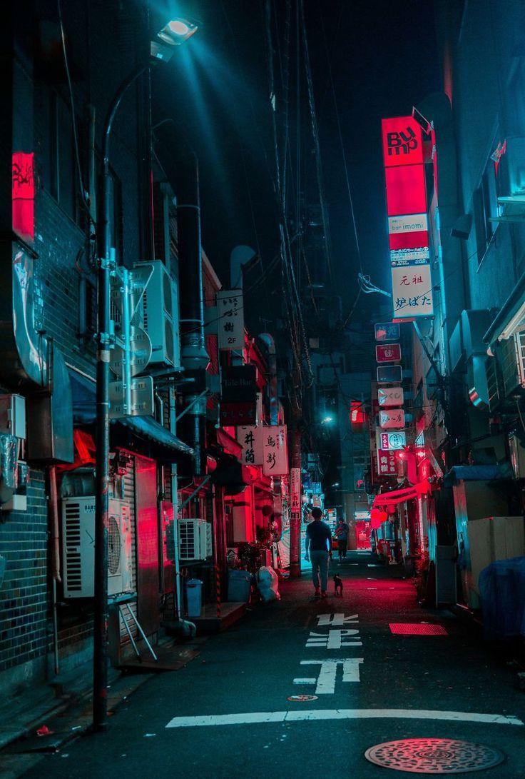736x1091 Neon asia post. Cyberpunk city, City wallpaper, Neon wallpaper
