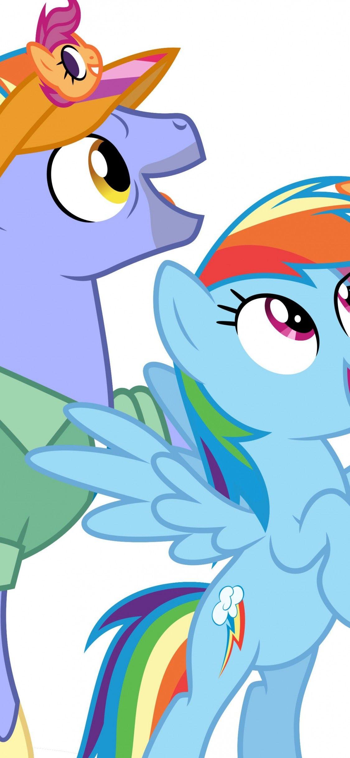 1125x2436 Download Wallpaper 1125x2436 Rainbow dash, My little pony, Cartoon