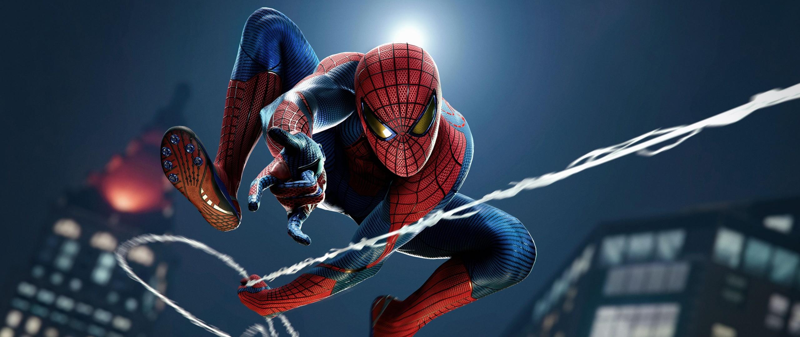 2560x1080 Marvel's Spider Man Wallpaper 4K, Remastered, Games