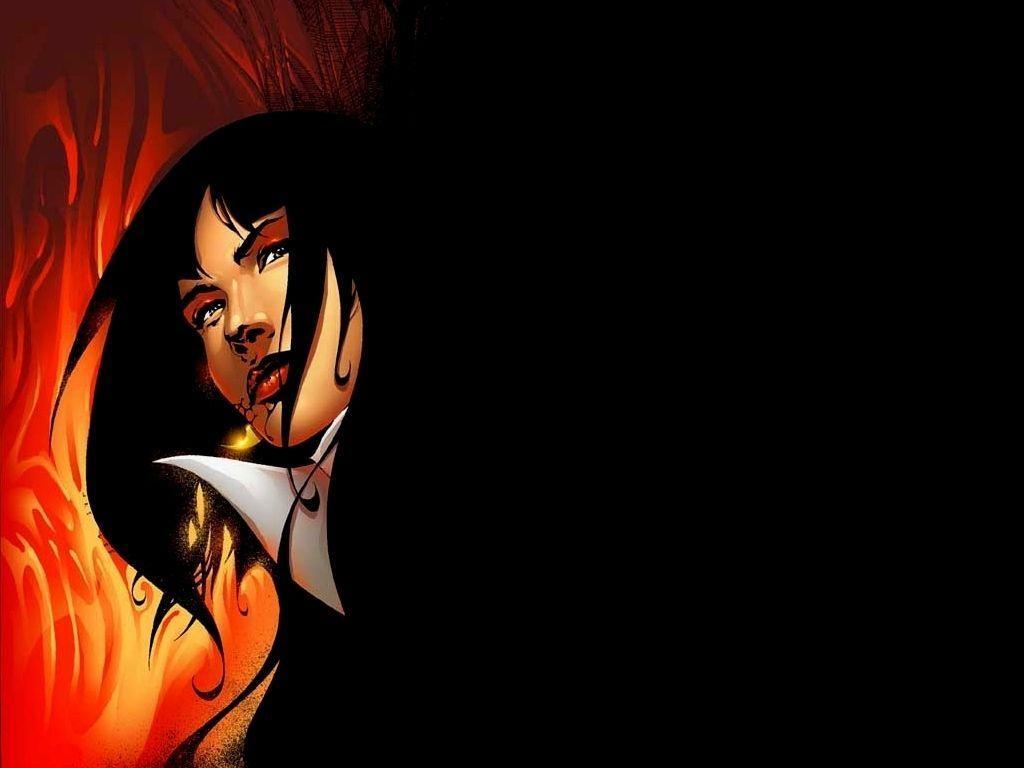 1024x768 Vampirella Wallpaper