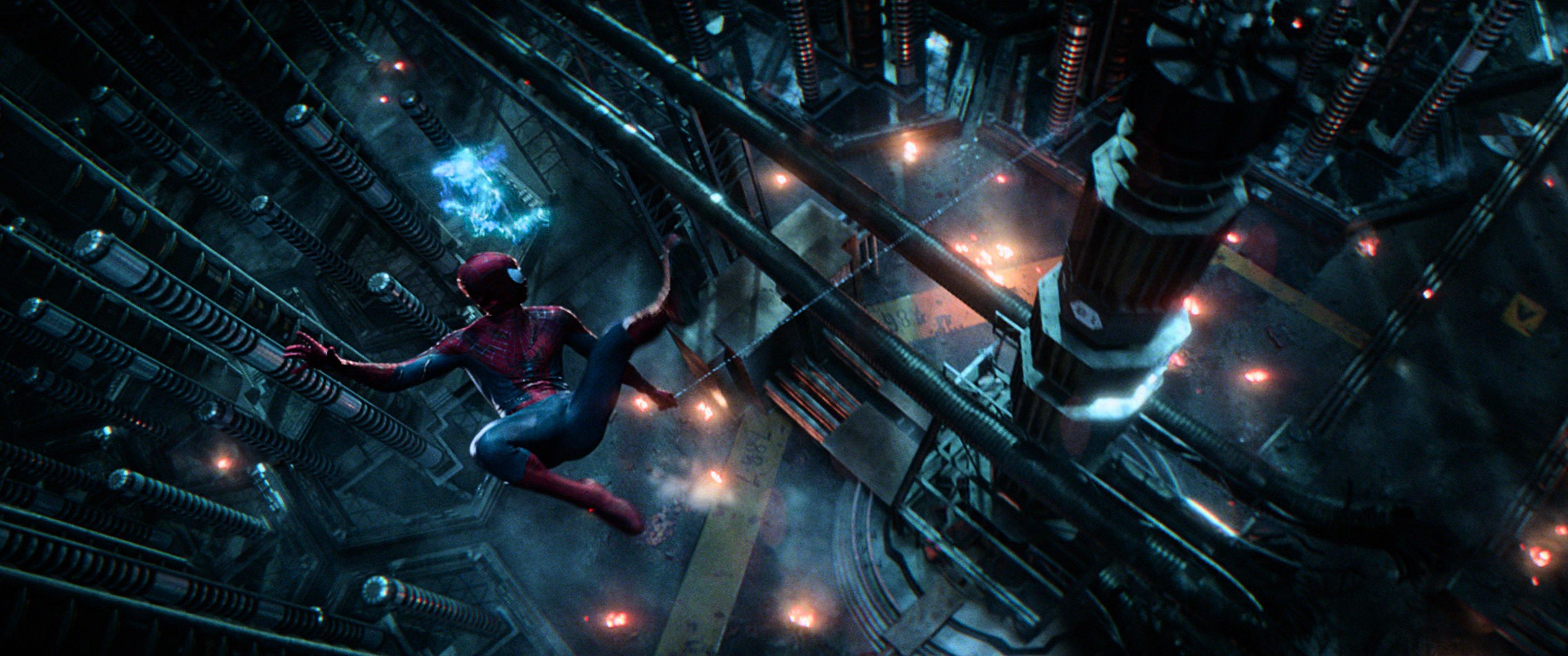 3840x1606 4K Spider Man Shots Shots Of The Amazing Spider Man 2 (2014)