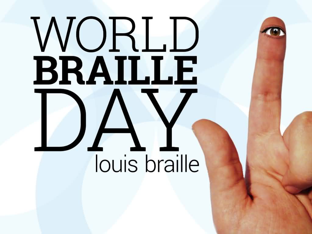 1024x768 World Braille Day Wallpaper