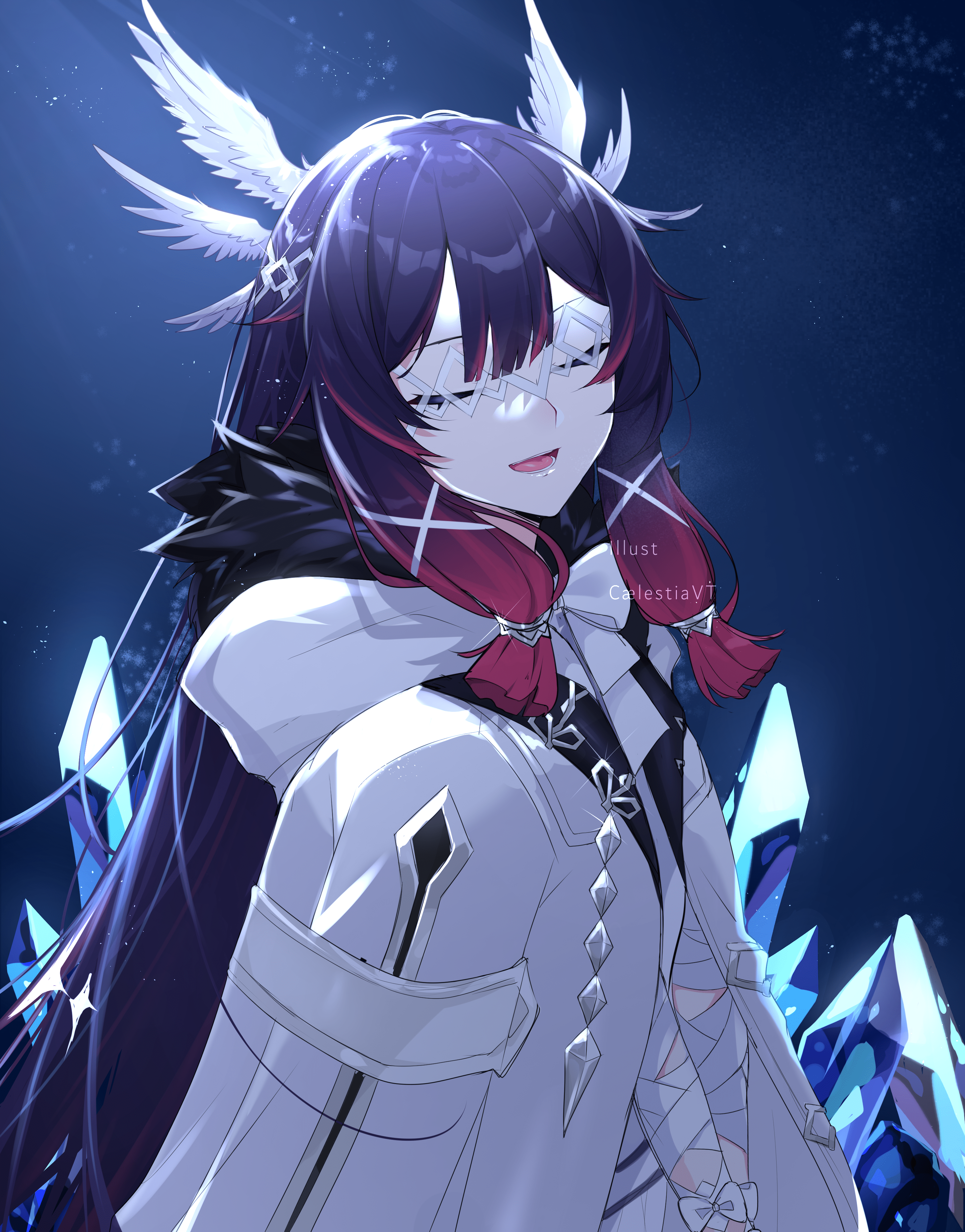 3165x4040 columbina (genshin impact) drawn