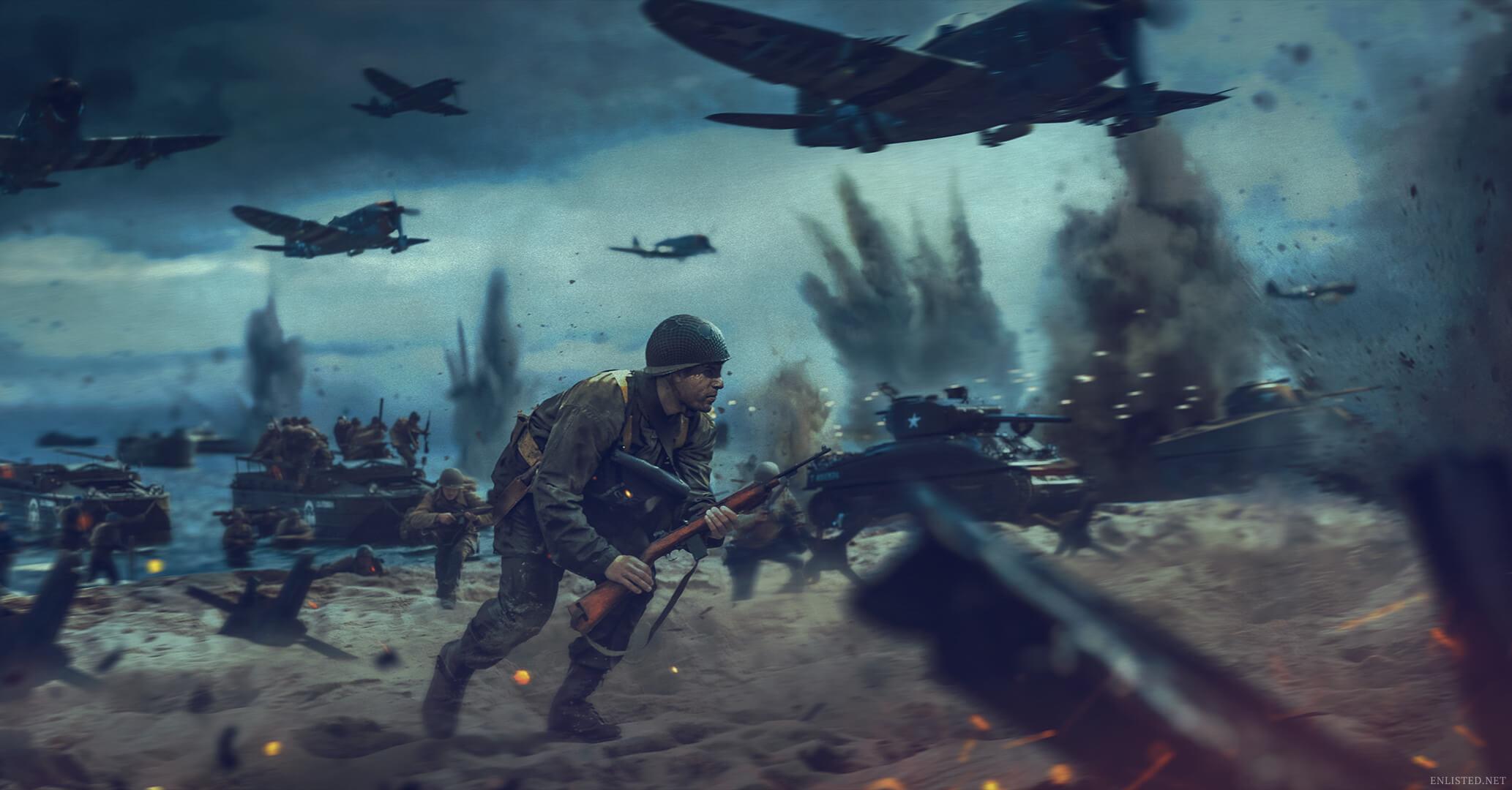 2066x1080 Enlisted Wallpaper
