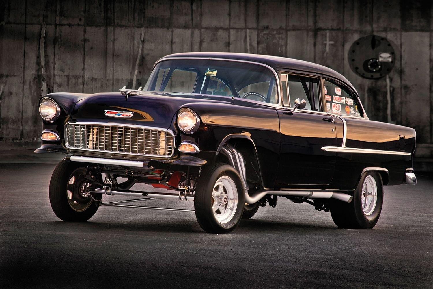 1500x1000 Wallpaper / street, hot, drag, two, sedan, 720P, usa, gasser, door, chevrolet, dragster free download