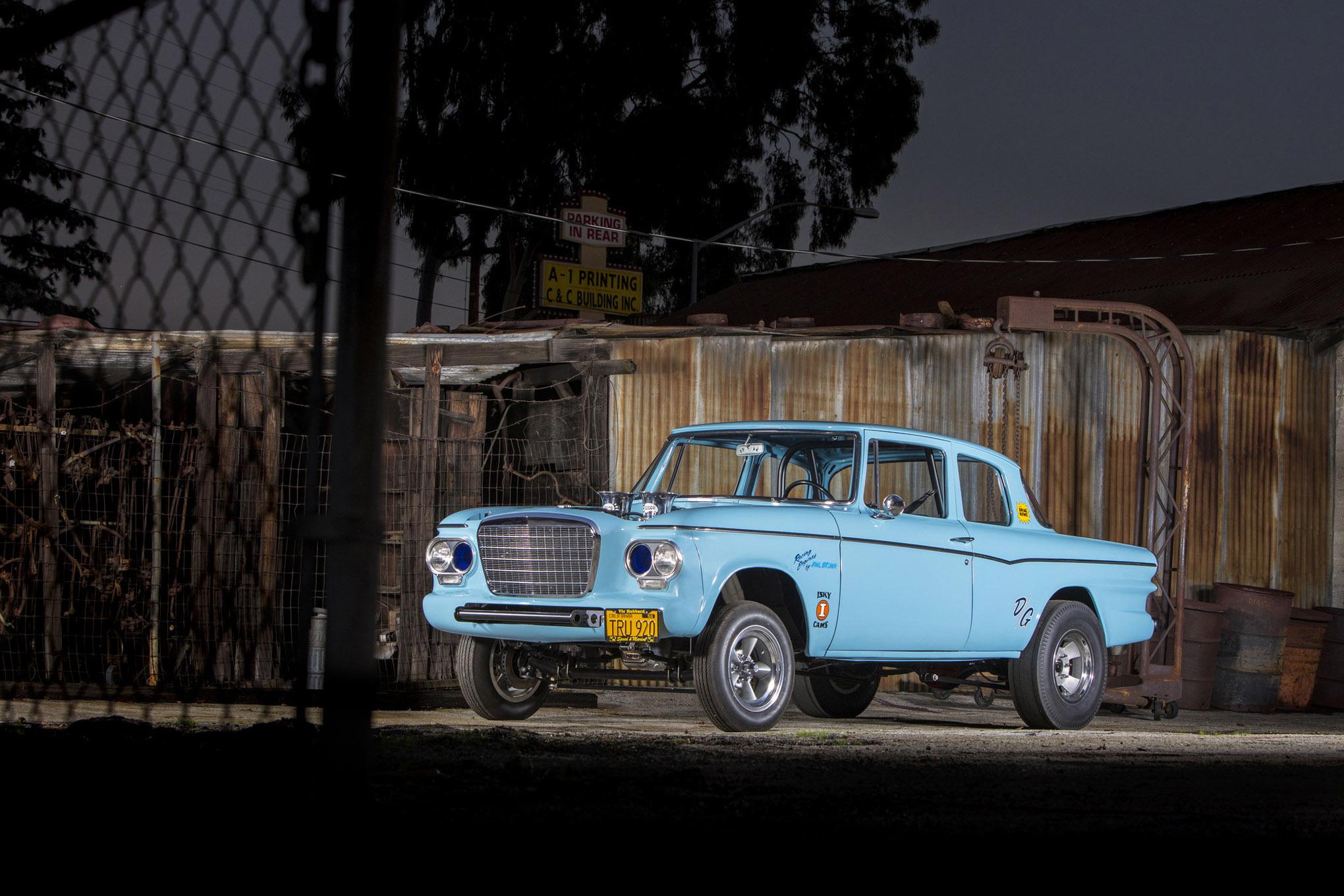 2040x1360 HD desktop wallpaper: Race Car, Studebaker, Vehicles, Hot Rod, Drag Racing, Gasser, Studebaker Lark Gasser, Studebaker Lark download free picture