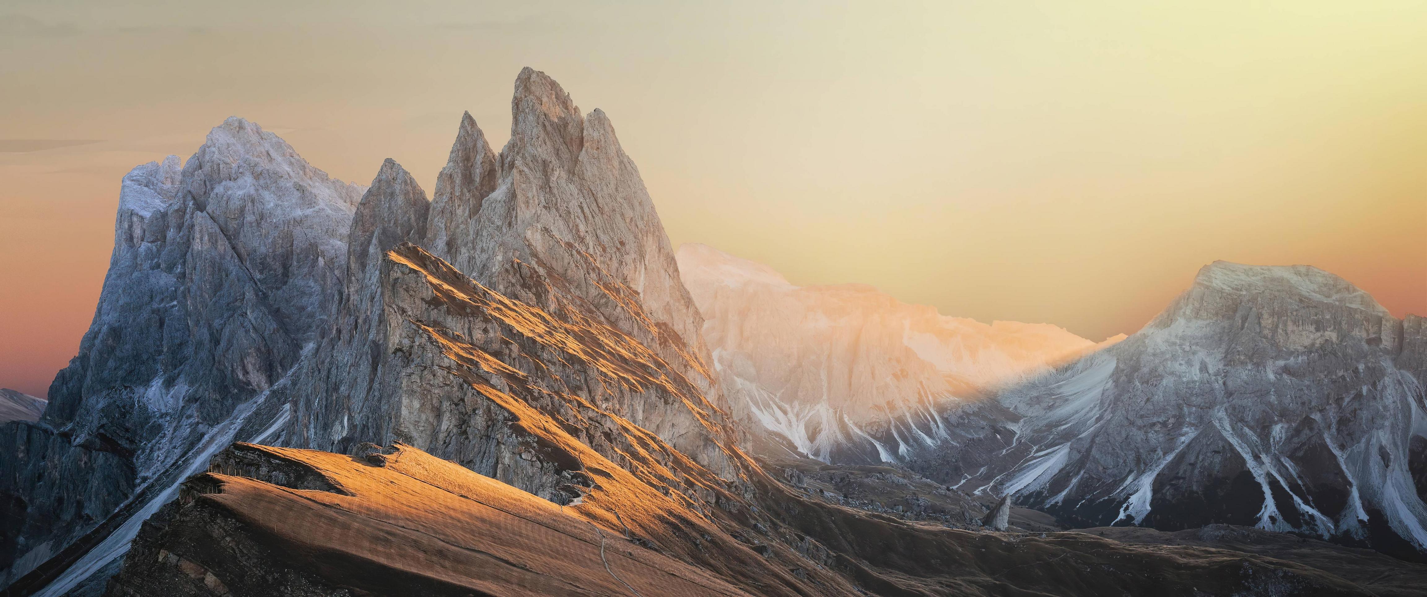 4608x1929 South Tyrol, HD Nature, 4k Wallpaper, Image, Background, Photo and Picture