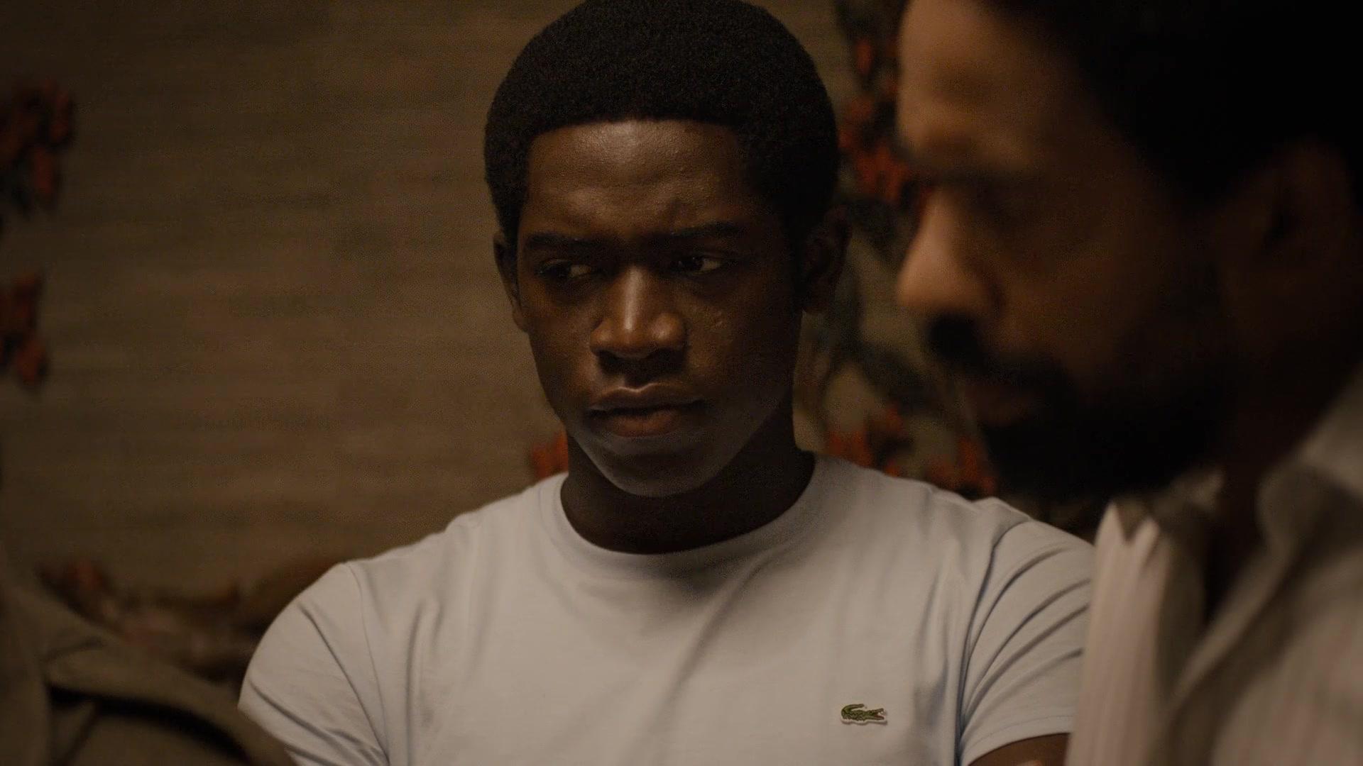 1920x1080 Lacoste T Shirt Worn By Damson Idris As Franklin Saint In Snowfall Episode Hedgehogs (2019)