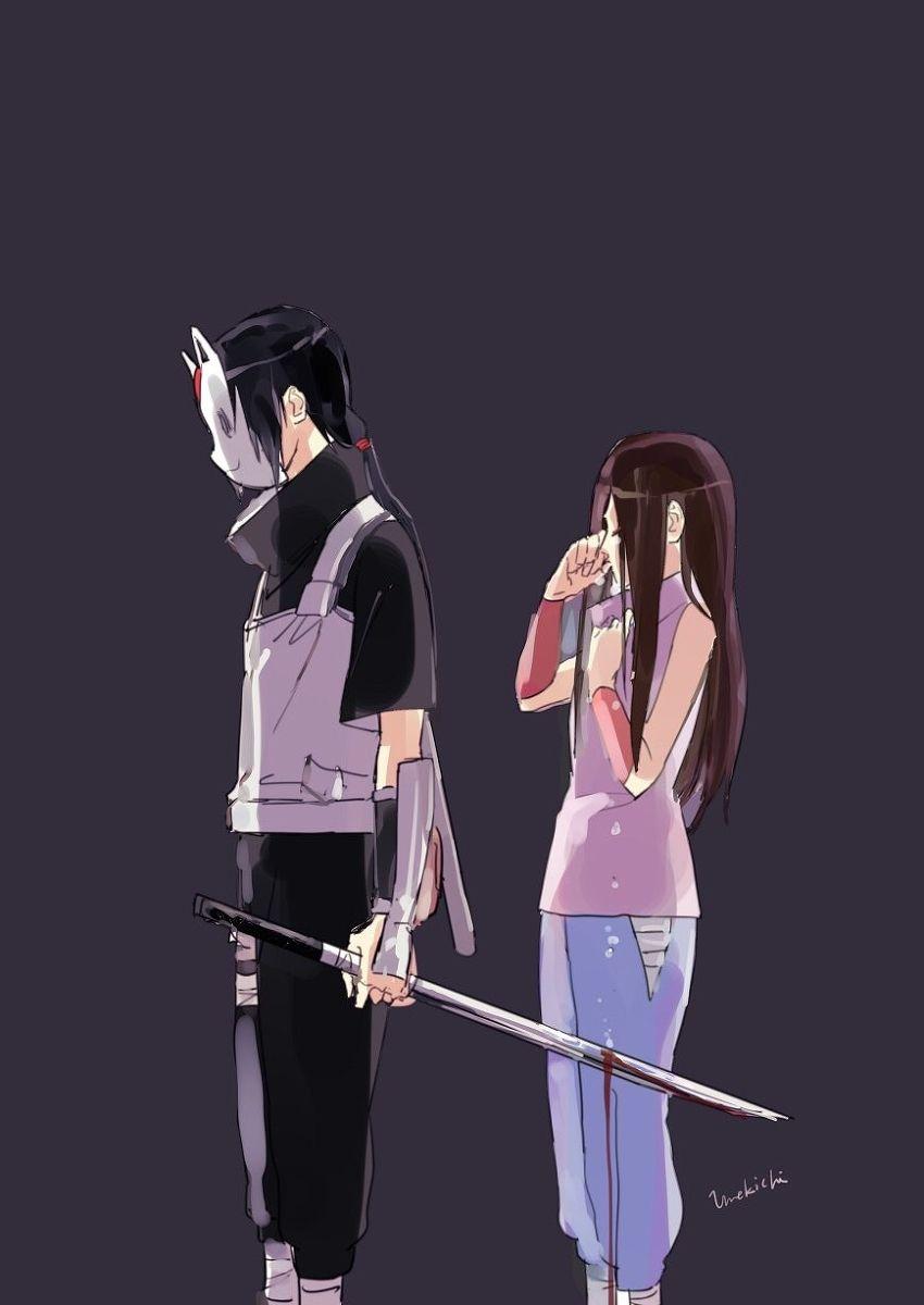 850x1200 Izumi Uchiha Wallpaper