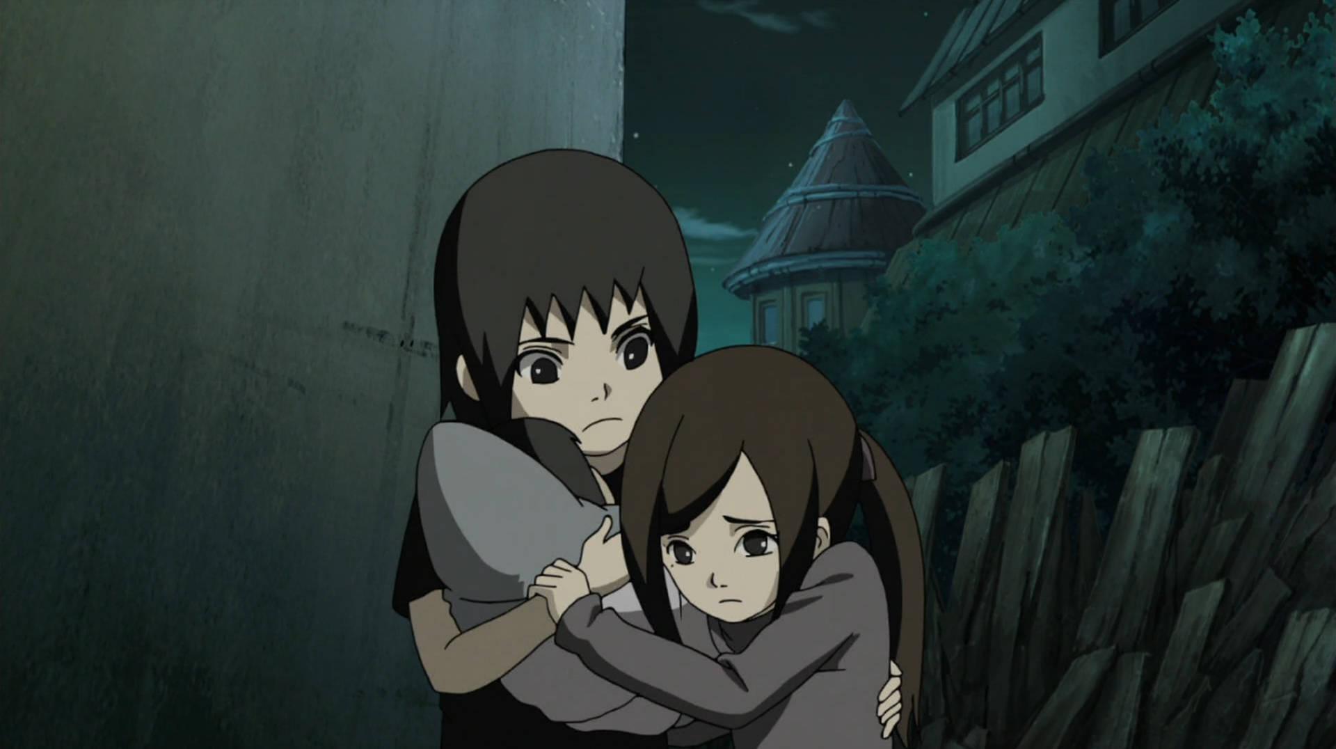 1920x1076 Download Izumi Uchiha With Itachi Holding Sasuke Wallpaper