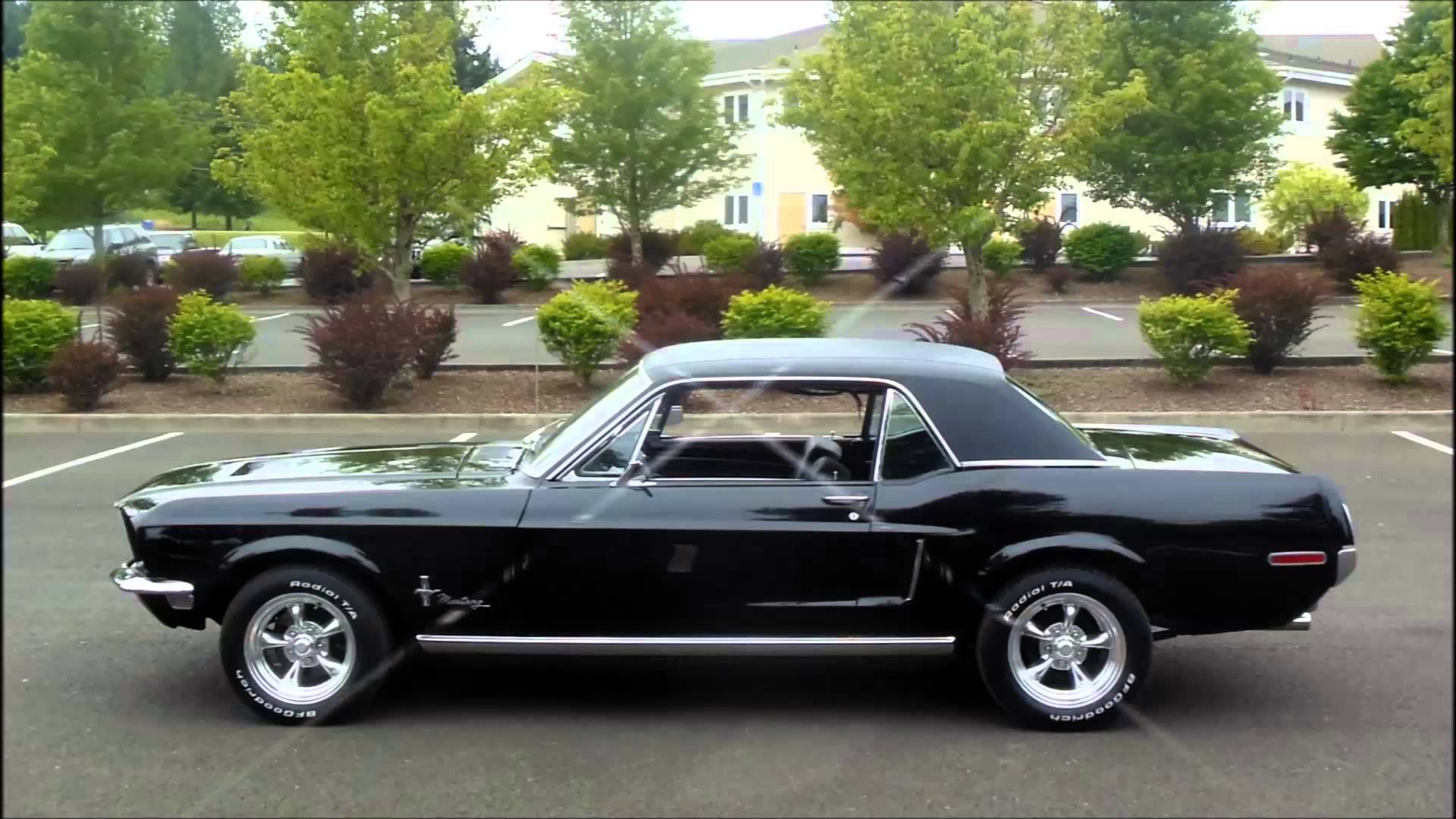 1920x1080 Download Latest HD Wallpaper of, Vehicles, 1968 Ford Mustang