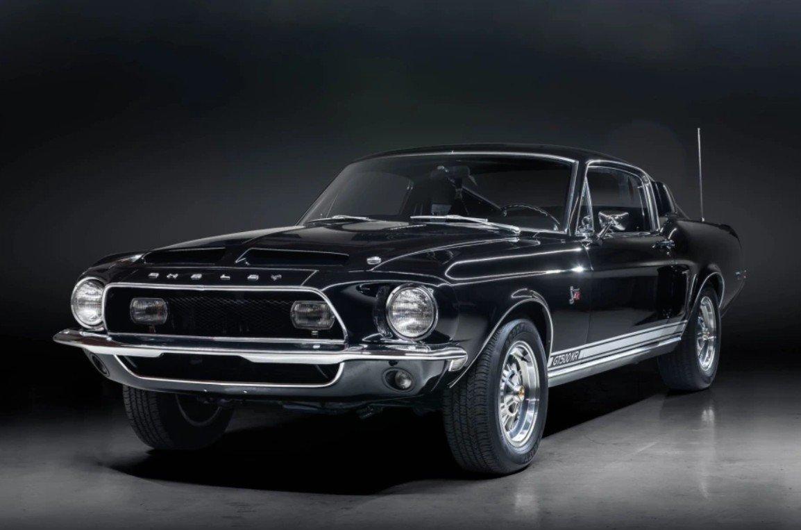 1154x763 For Sale: 1968 Ford Mustang Shelby GT500KR “King Of The Road” Fastback (Raven Black, 428ci V 3 Speed Auto, 67K Miles)