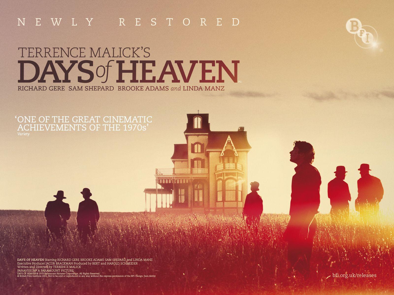 1600x1200 Days of Heaven (Terrence Malick, 1974). Cine, Peliculas, Pelis
