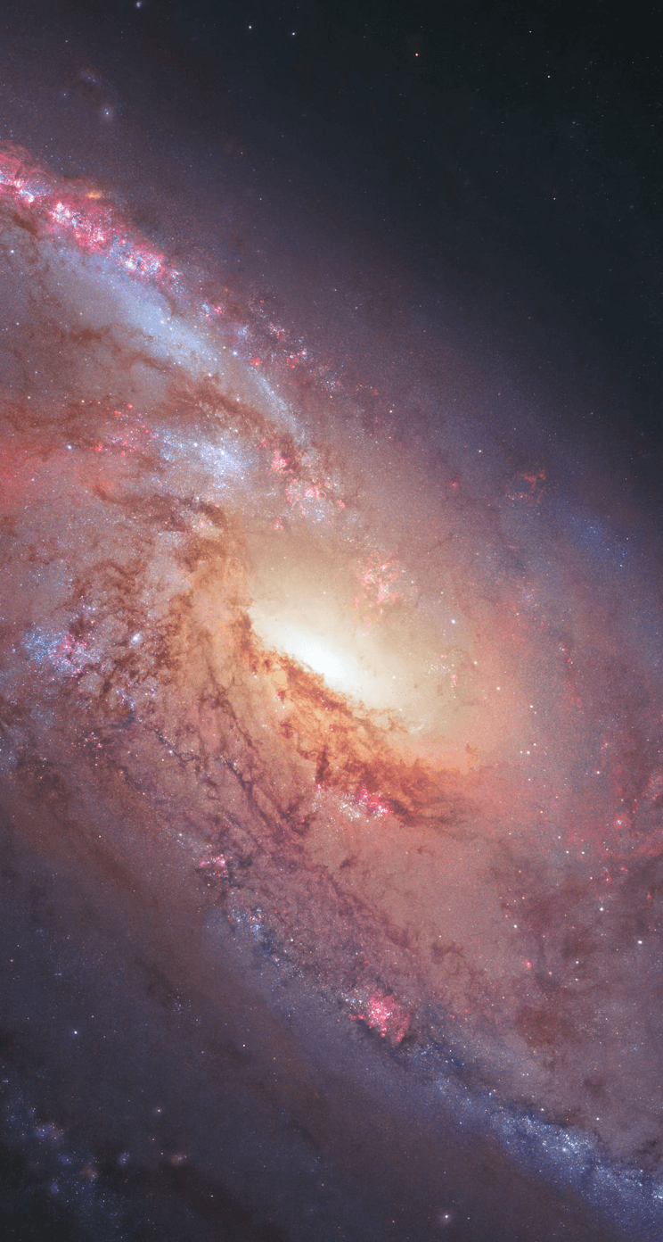 744x1392 iPhone 5 Space Wallpaper HD