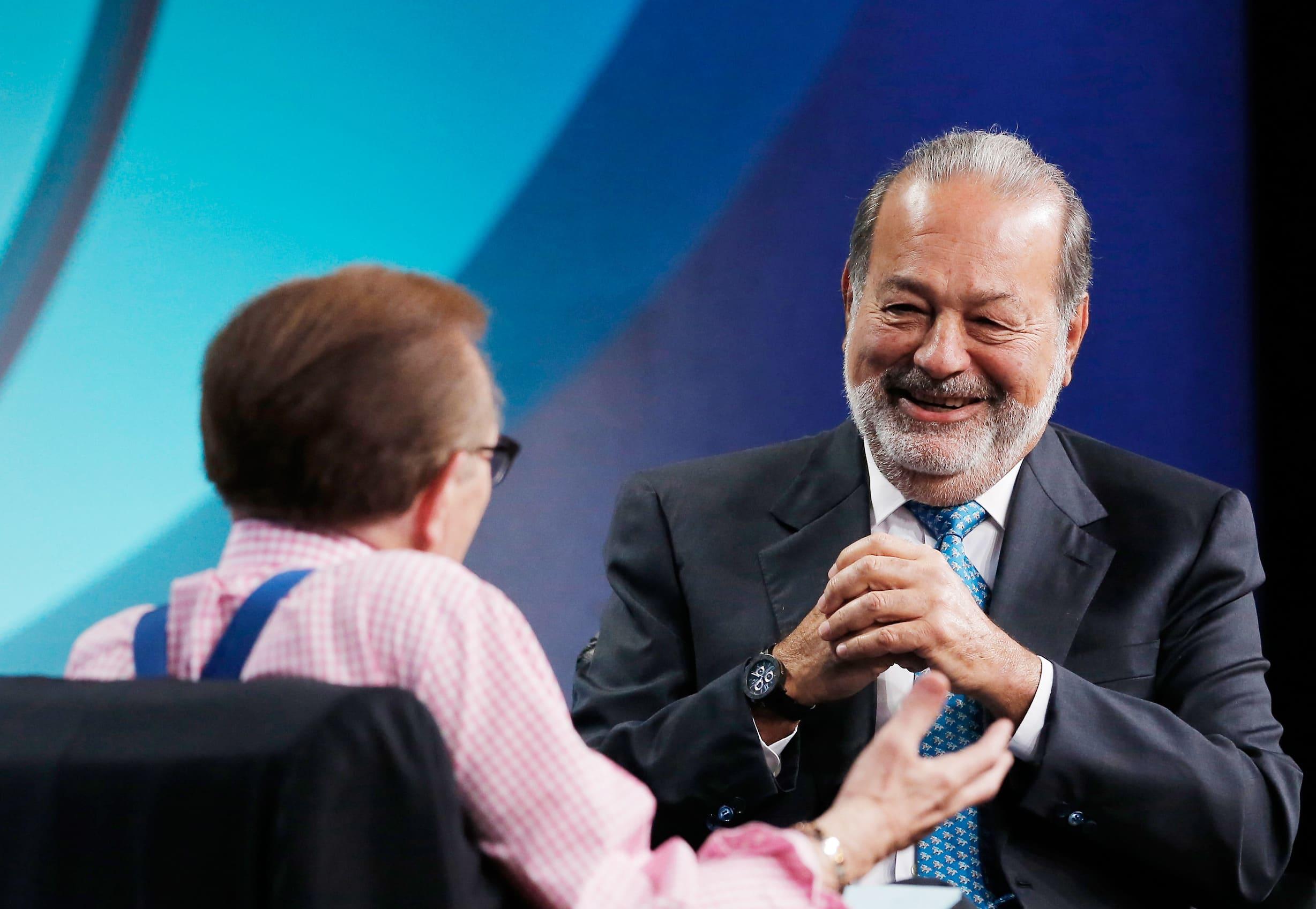 2456x1697 Billionaire Carlos Slim attributes his success at a young age to this person