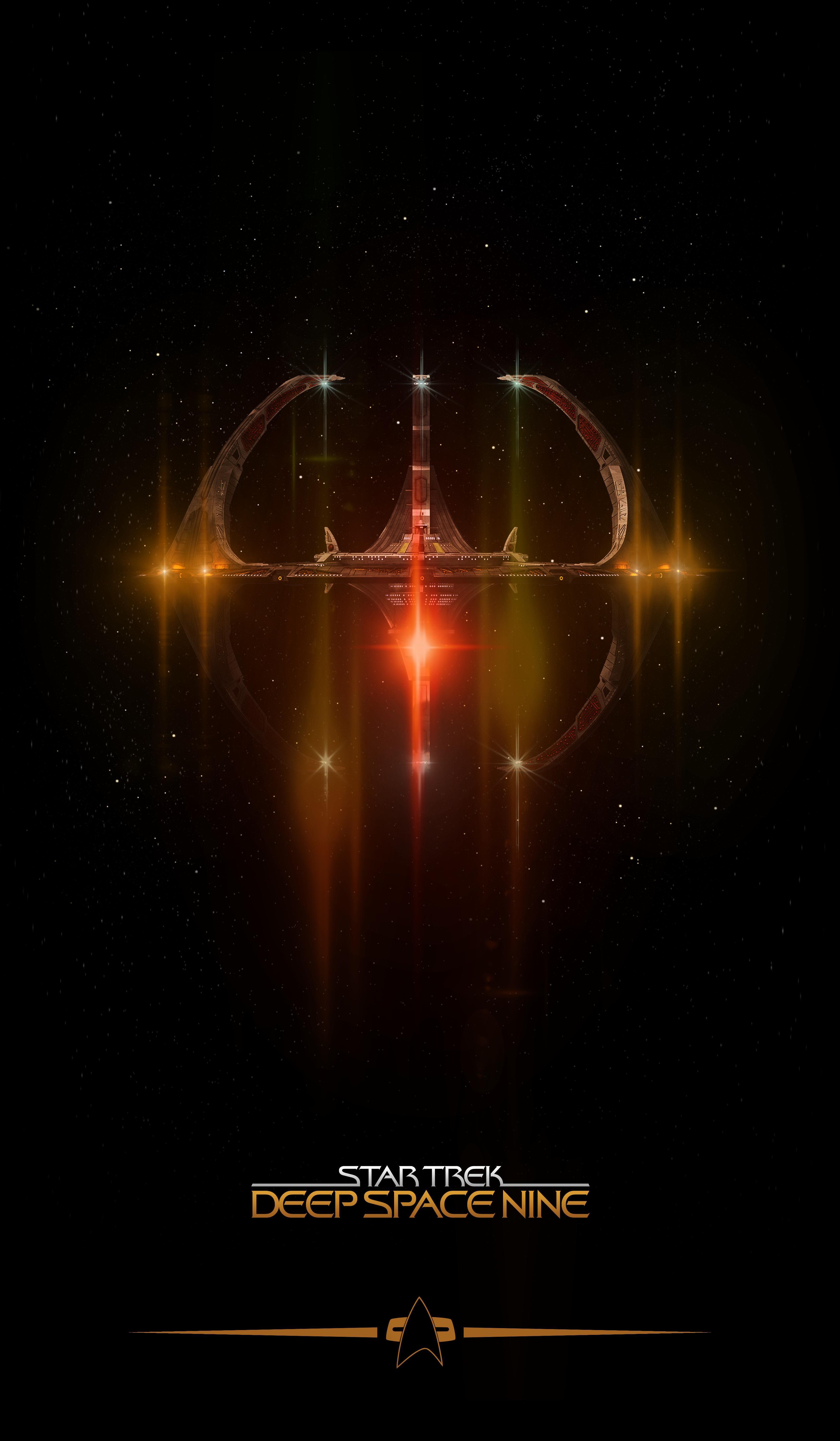 3500x6000 Star Trek: Deep Space Nine, by Lewis Niven. Sci Fi. Star Trek
