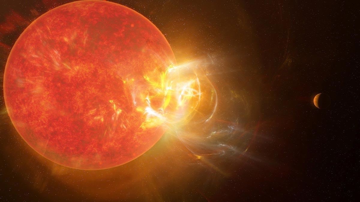 1200x675 Humongous, Record Breaking Stellar Flare From Sun's Nearest Neighbor