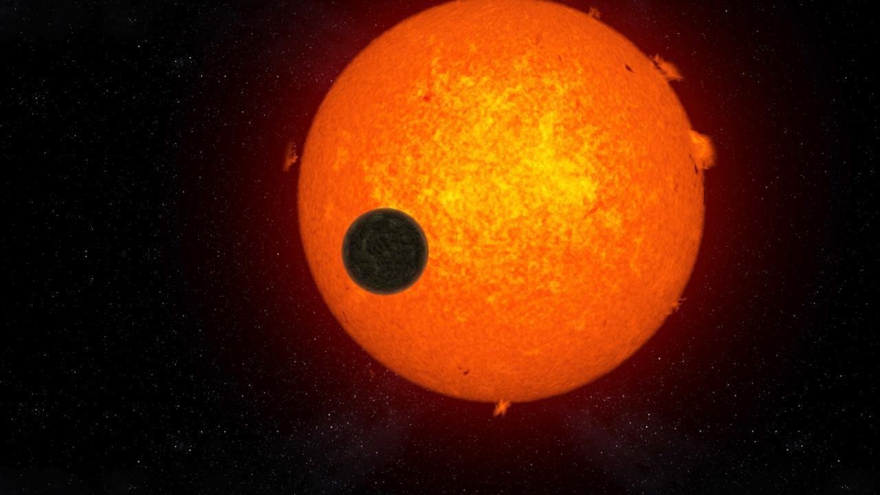 1280x720 02) Artistic representation of the planet Proxima b orbiting its star, Proxima Centauri. Credit: Gabriel Pérez Díaz, SMM (IAC). Instituto de Astrofísica de Canarias • IAC