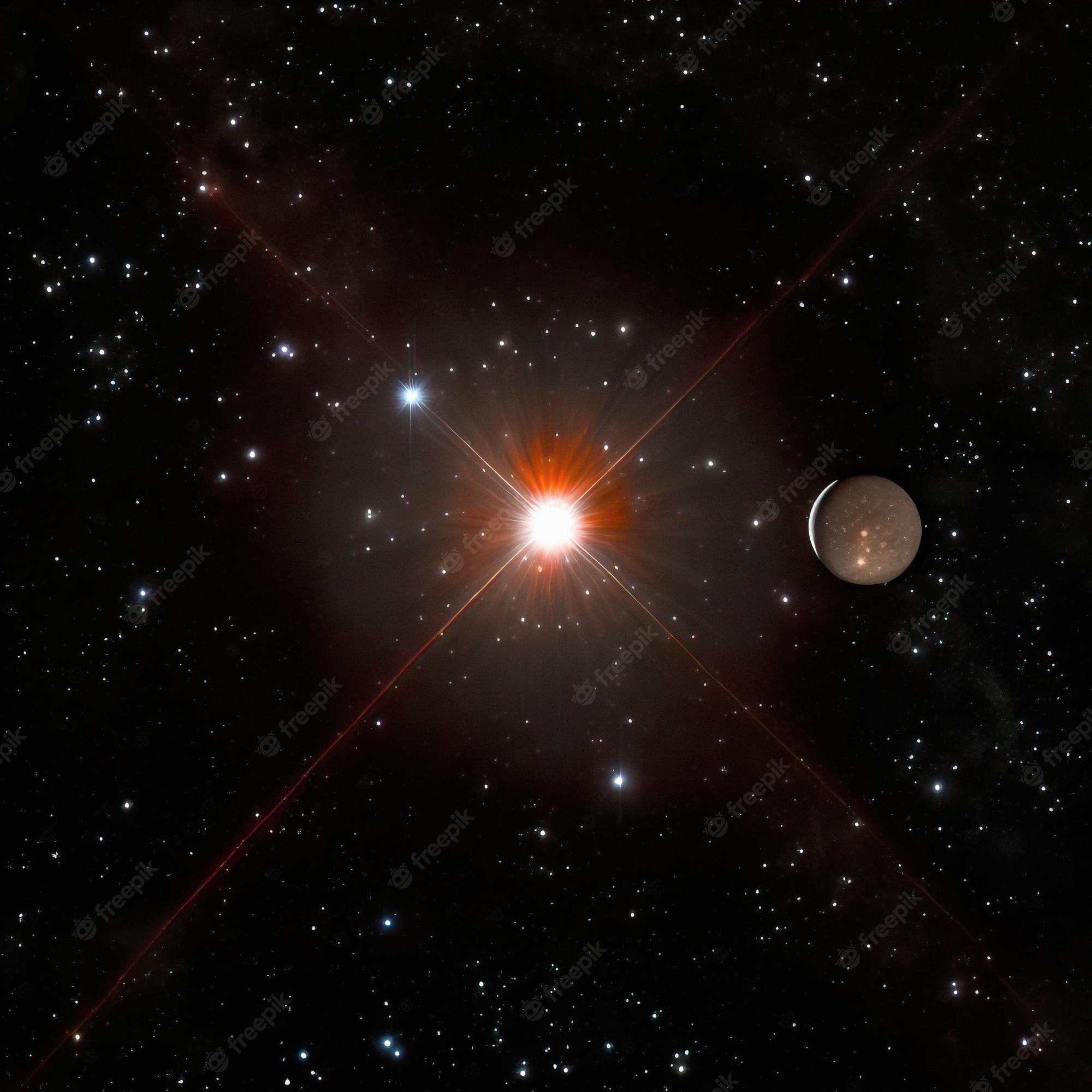 2000x2000 Premium Photo. Proxima centauri b orbits its parent star at a distance of roughly 005 au this image elements furnished