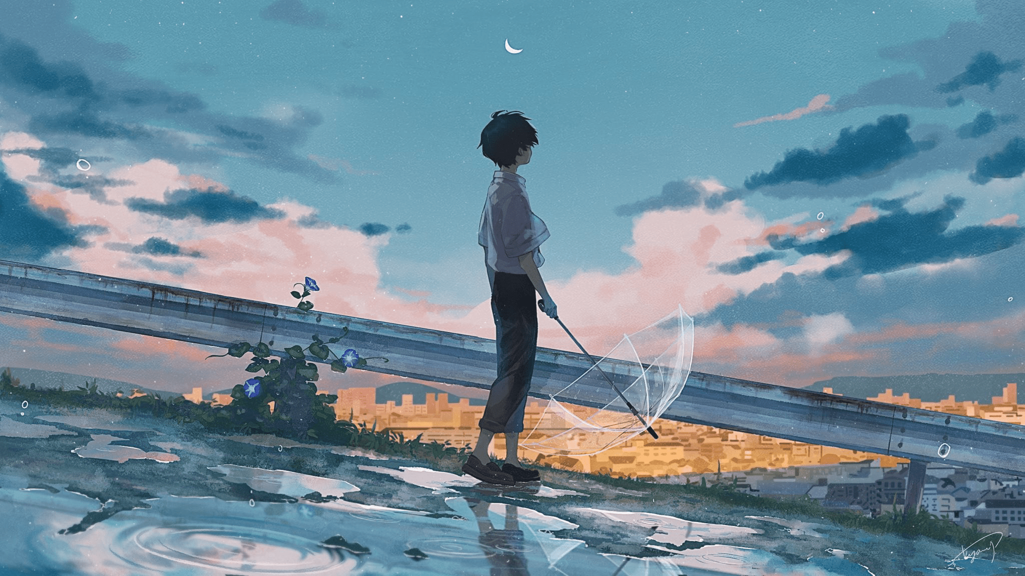 Anime Boy Rain Wallpapers - Top Free Anime Boy Rain Backgrounds