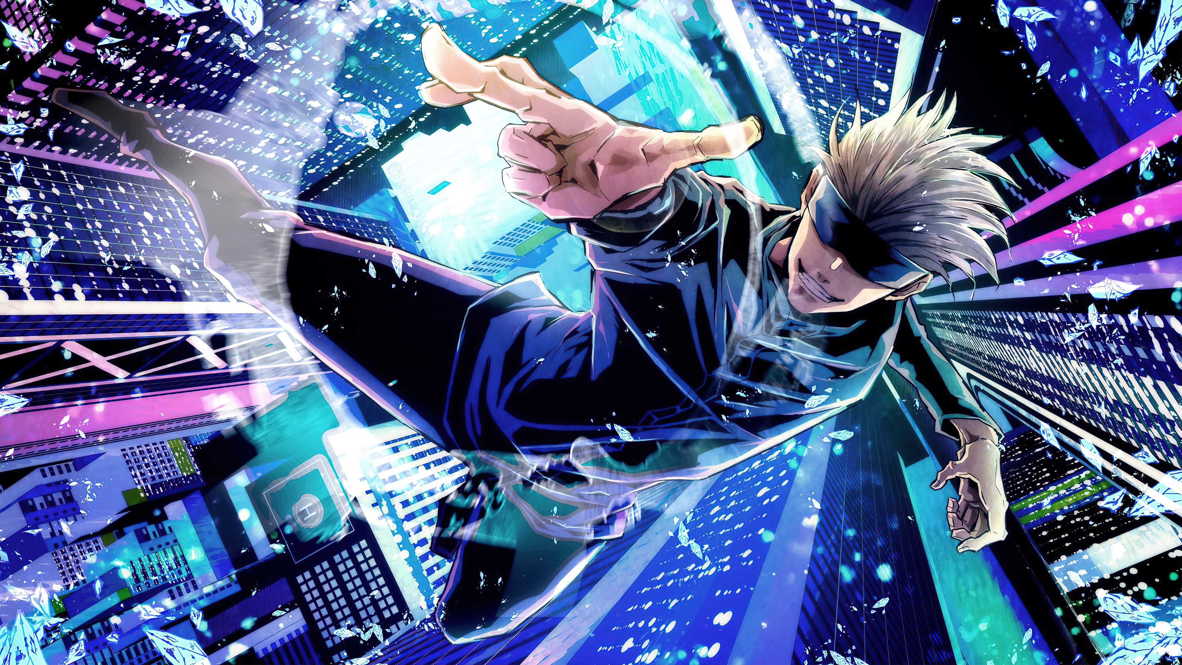 3840x2160 Free download Desktop Satoru Gojo Wallpaper WhatsPaper [3840x2160] for your Desktop, Mobile & Tablet. Explore Gojo Sataru Wallpaper