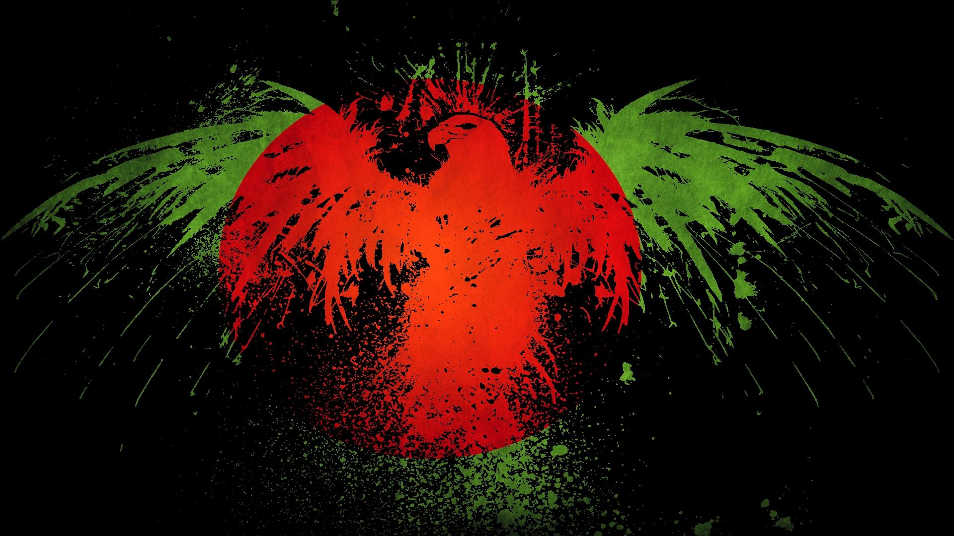 1920x1080 Bangladesh Flag Wallpaper