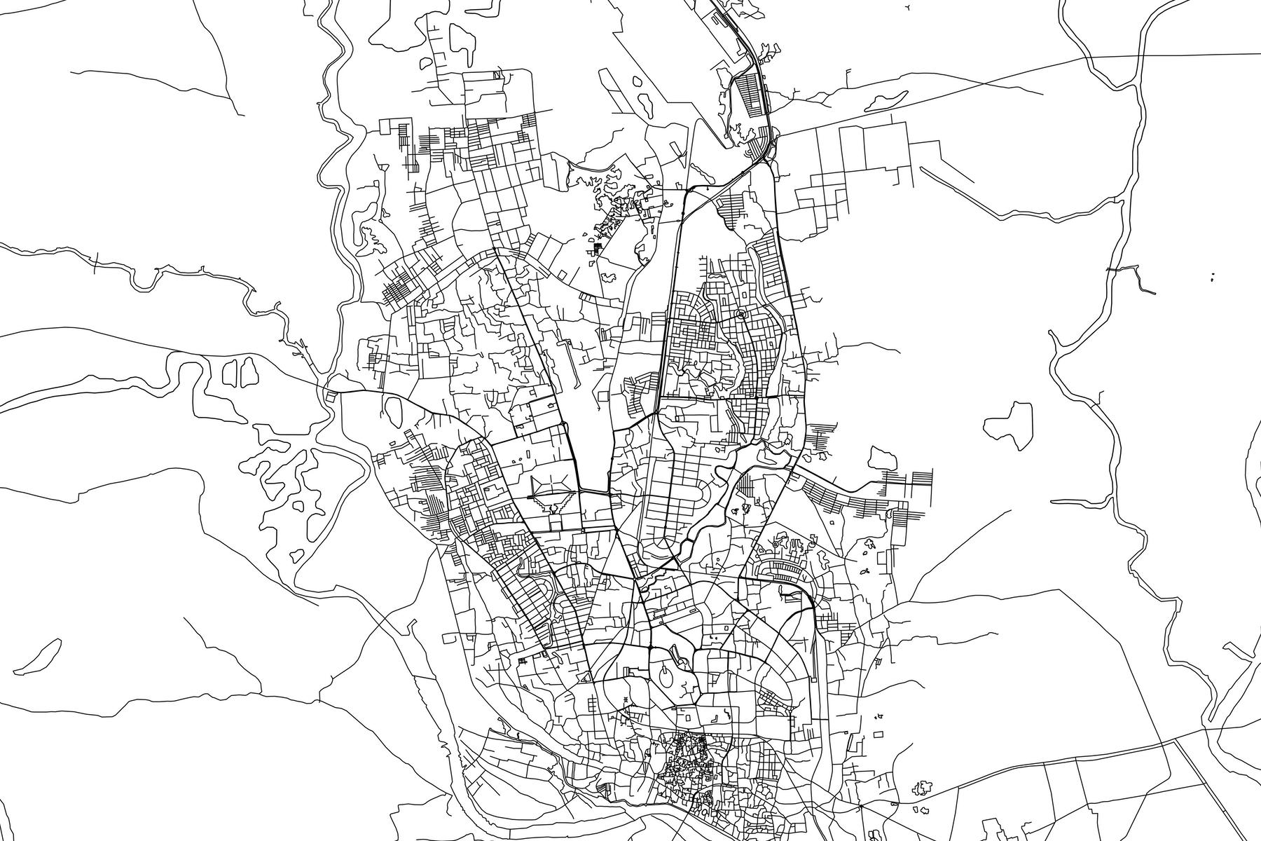 1800x1200 Get Lost in the Intricacies of Dhaka with Our Map Wallpaper
