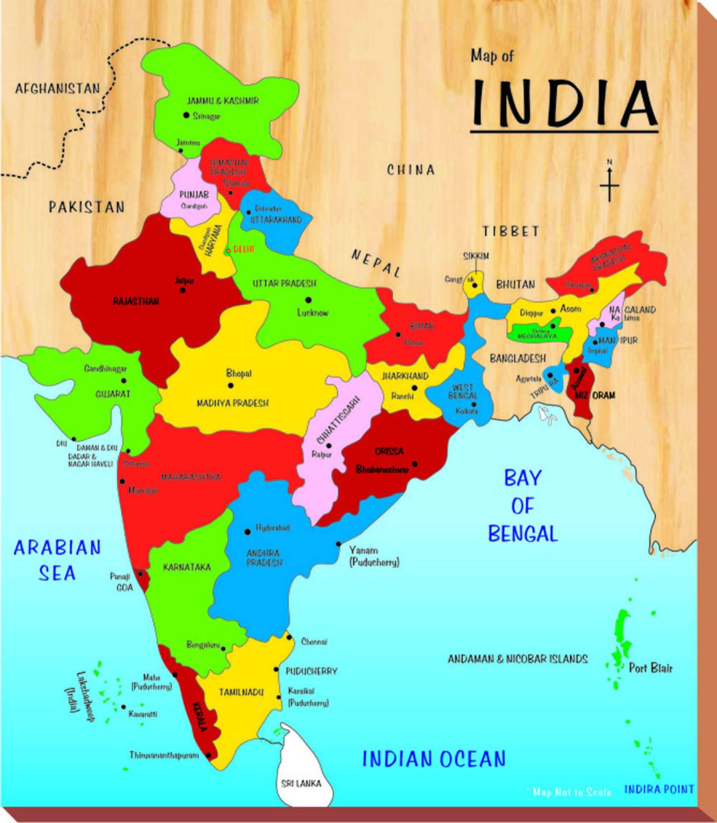 1449x1664 Download Wooden India Map Wallpaper