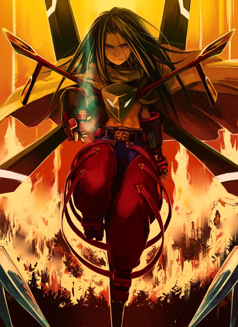824x1135 Asakura Hao (Asakura Zeke) King Anime Image Board