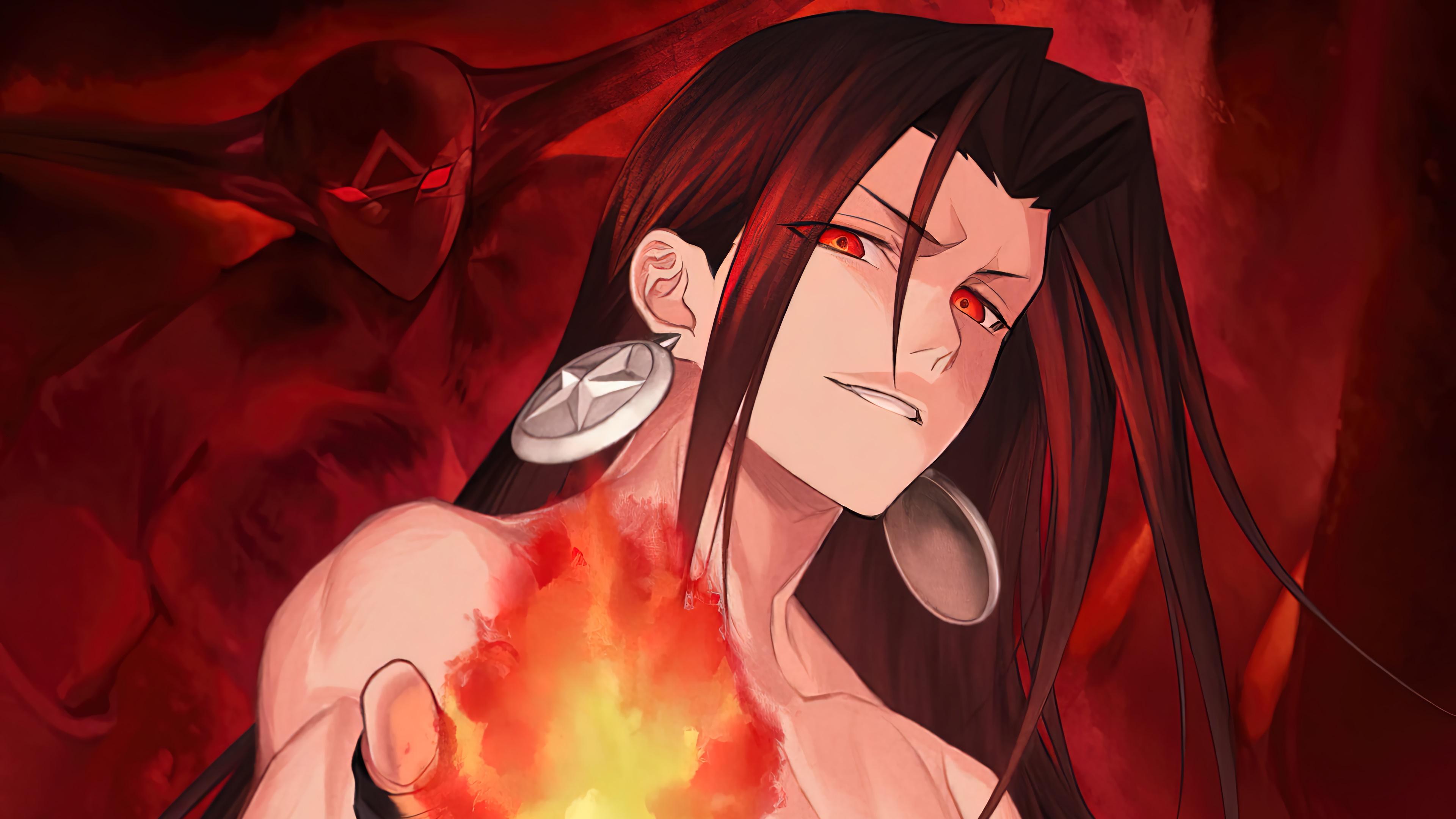 3840x2160 wallpaper, shaman king, hao asakura, spirit of fire, 4k, HD Gallery HD Wallpaper