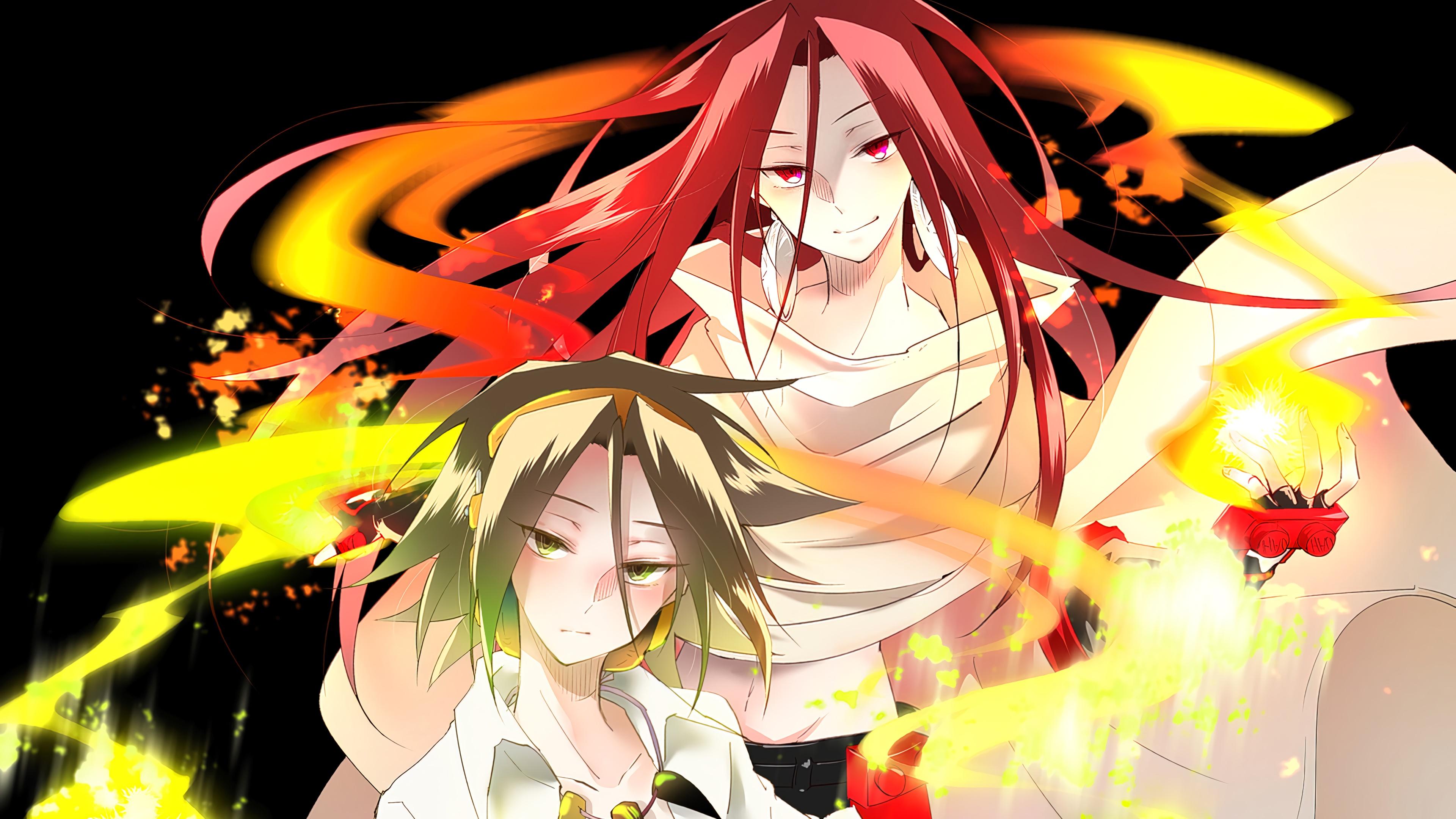 3840x2160 wallpaper, shaman king, yoh, hao asakura, 4k, HD Gallery HD Wallpaper