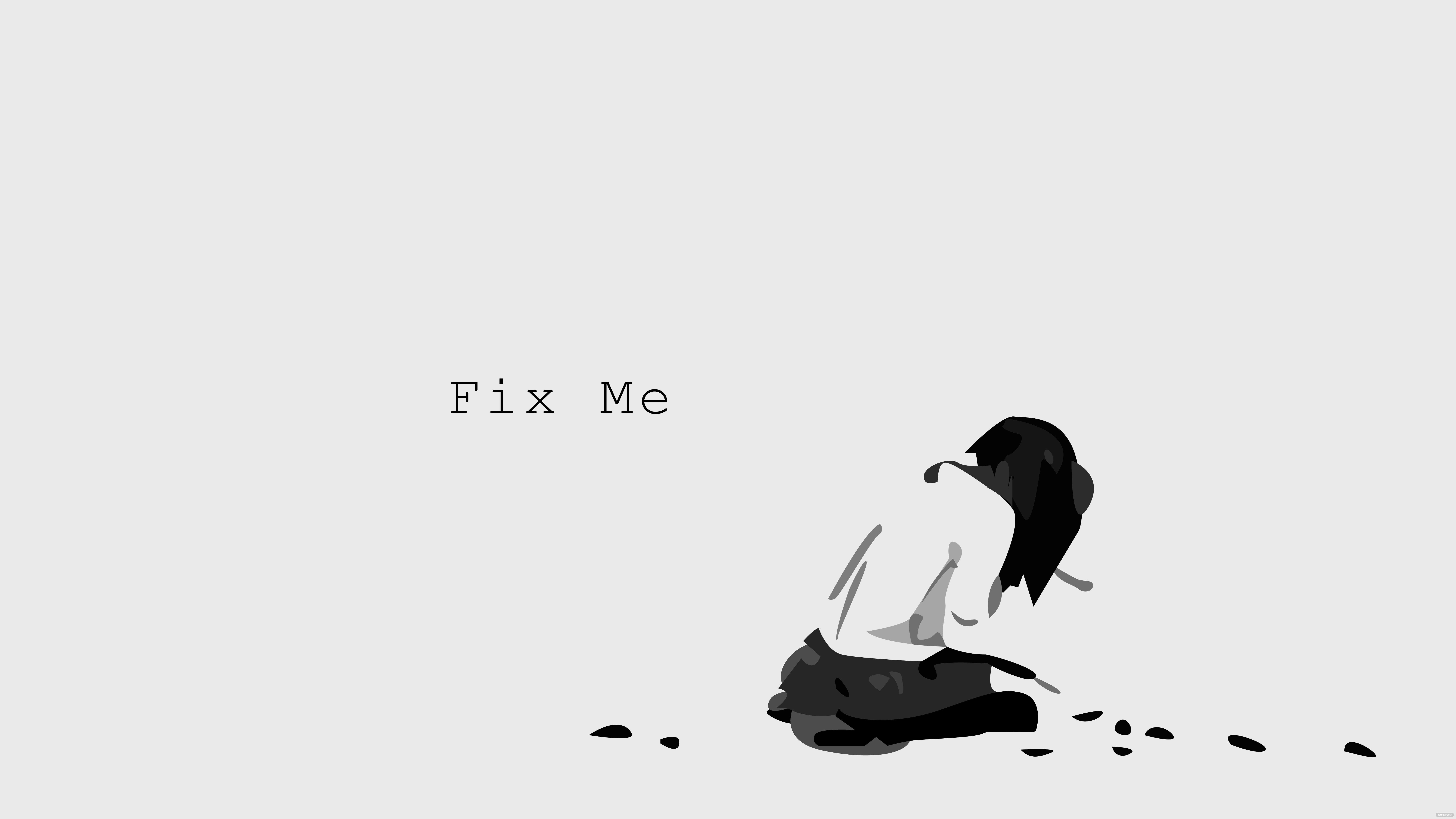 8000x4500 Depression Wallpaper Templates