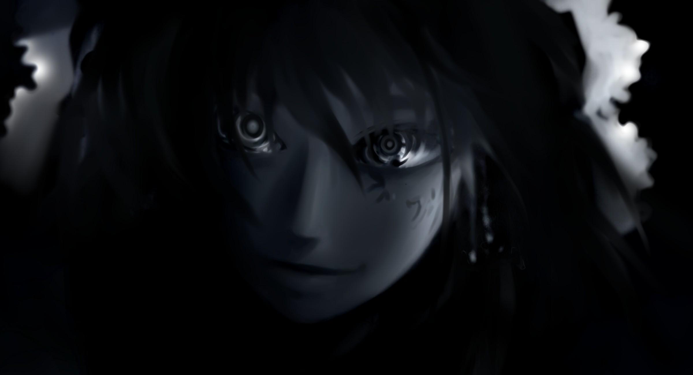2400x1300 Download Reimu Hakurei Dark Anime Touhou Dark Anime HD Wallpaperx1300