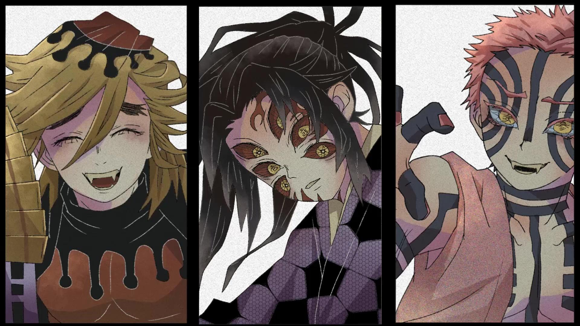 1920x1080 Upper Ranks Kimetsu No Yaiba Live Wallpaper