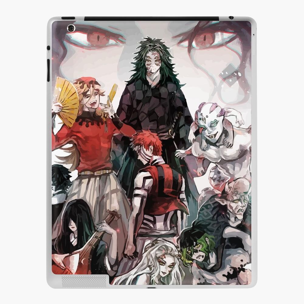 1000x1000 Muzan with upper moons iPad Case & Skin