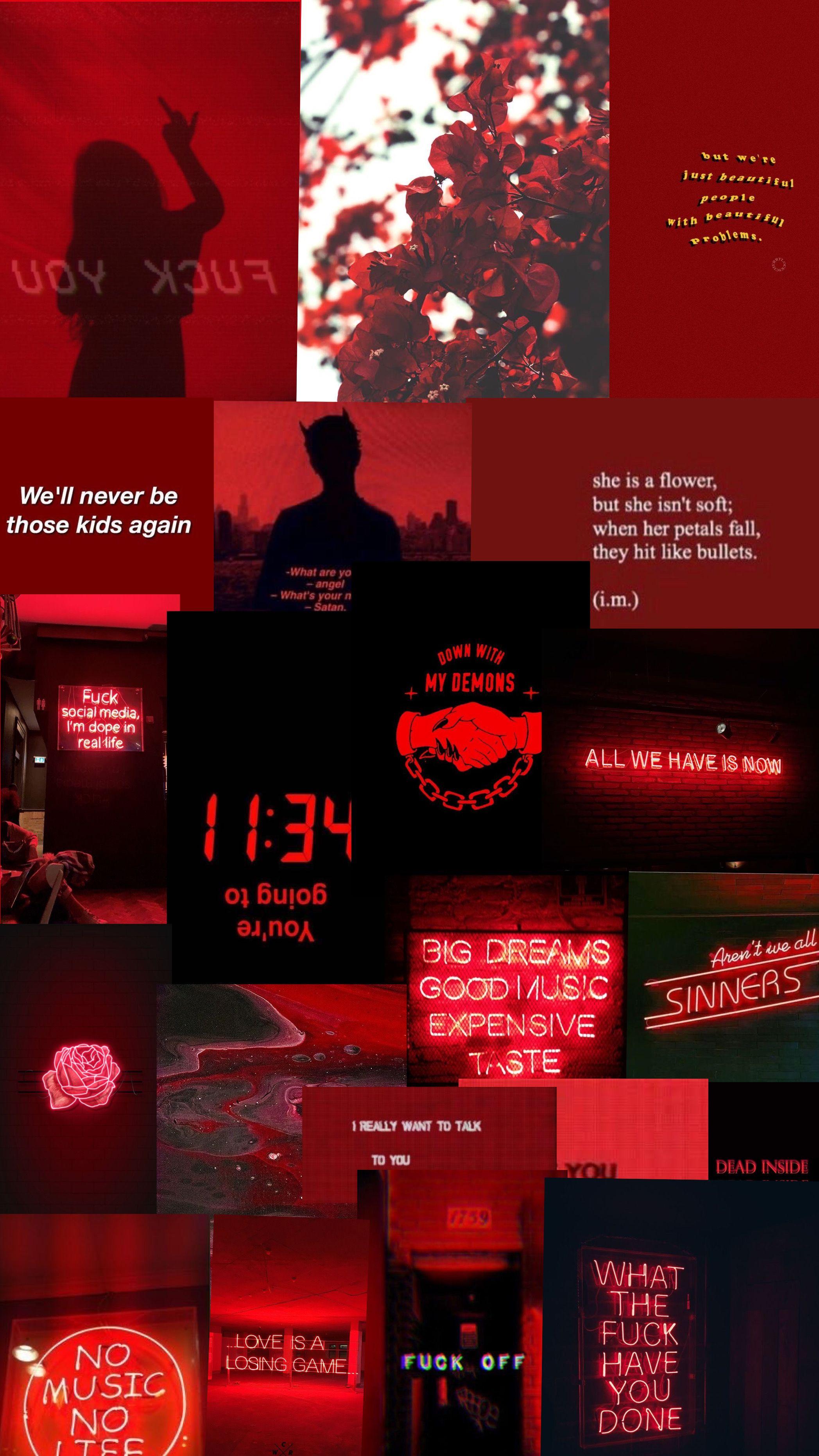 2095x3724 Aesthetic Red Wallpaper. iPhone wallpaper tumblr aesthetic, Cute tumblr wallpaper, Red wallpaper