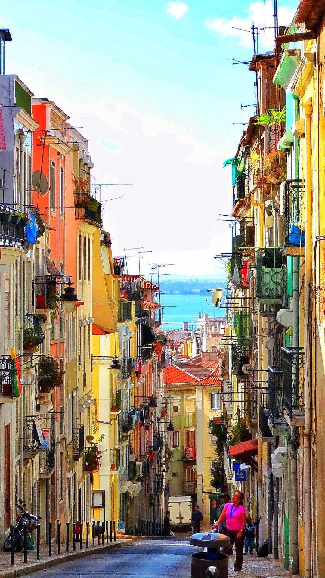 1080x1920 Lisbon iPhone Wallpaper