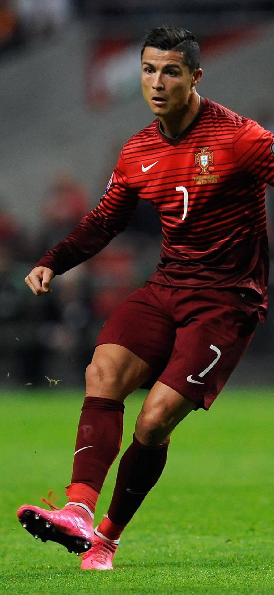 887x1920 Download Portugal National Football Team Ronaldo iPhone Wallpaper