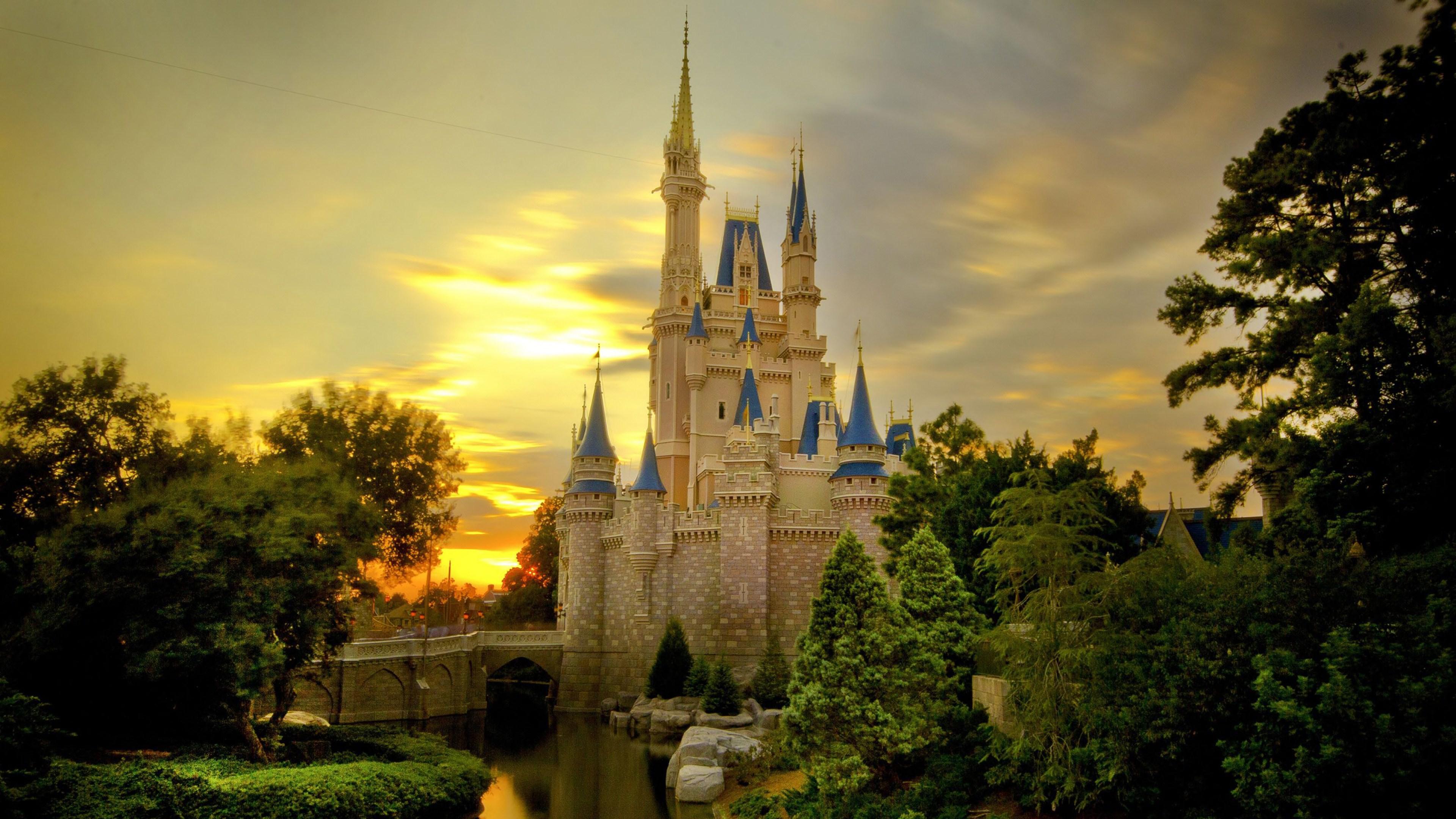 3840x2160 Disney World Castle Ultra HD Wallpaperx2160