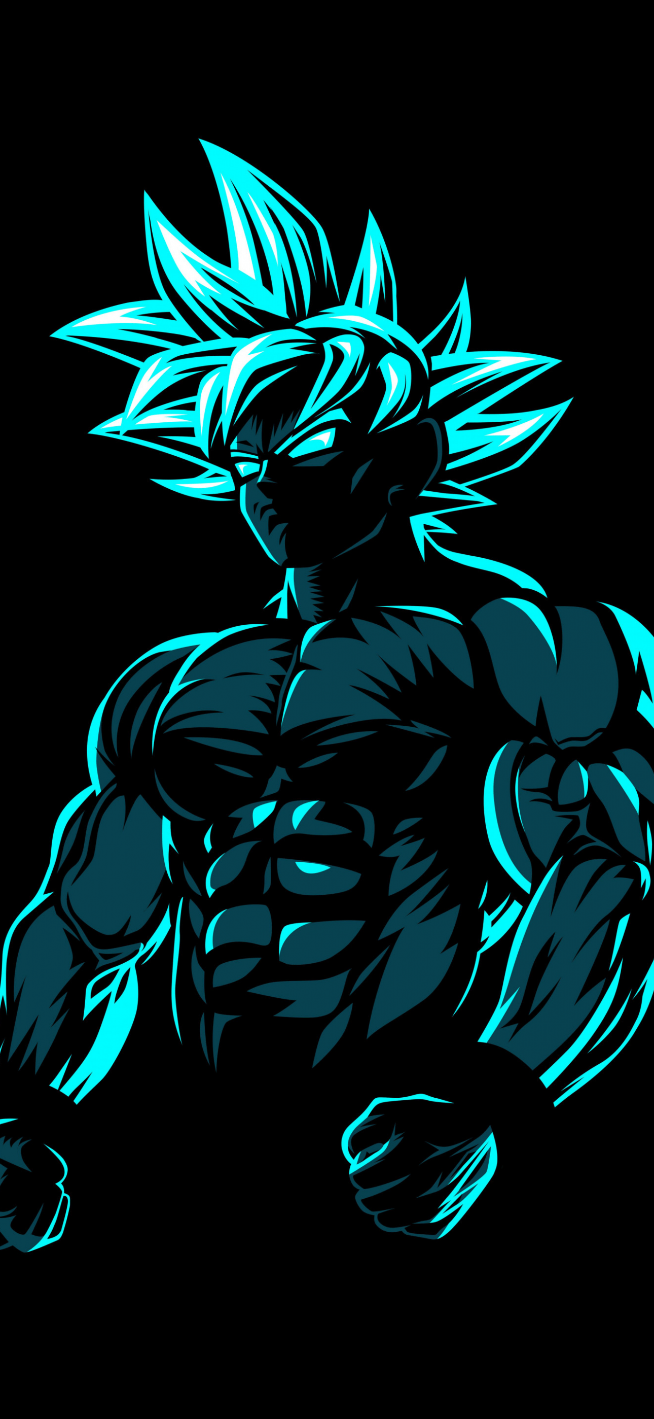 1290x2796 Goku Wallpaper 4K, Beast Mode, AMOLED